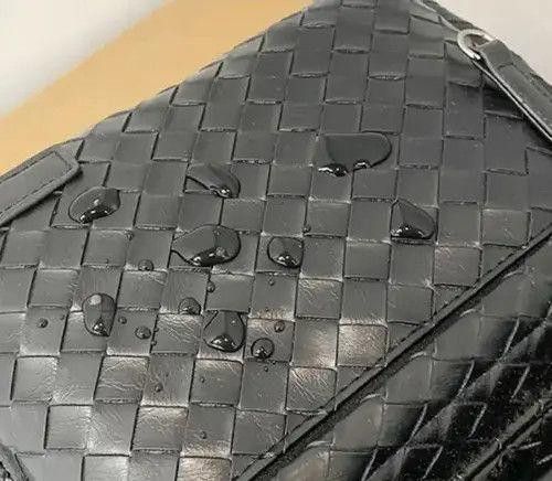 Other Black retro faux leather woven backpack bag Size ONE SIZE - 2 Thumbnail