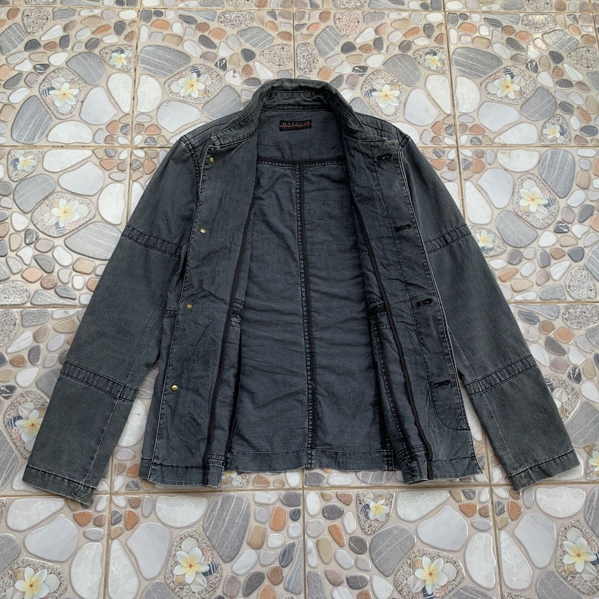 Morgan Homme × Other Morgan Homme Denim MultiPocket Utility Zipper Jacket Size S / US 4 / IT 40 - 3 Thumbnail