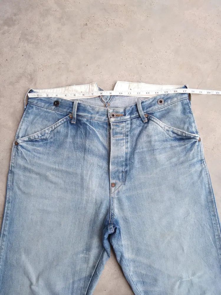 Japanese Brand Vintage Jeans Single Pocket Buckle Back 34x31 Size US 34 / EU 50 - 12 Thumbnail
