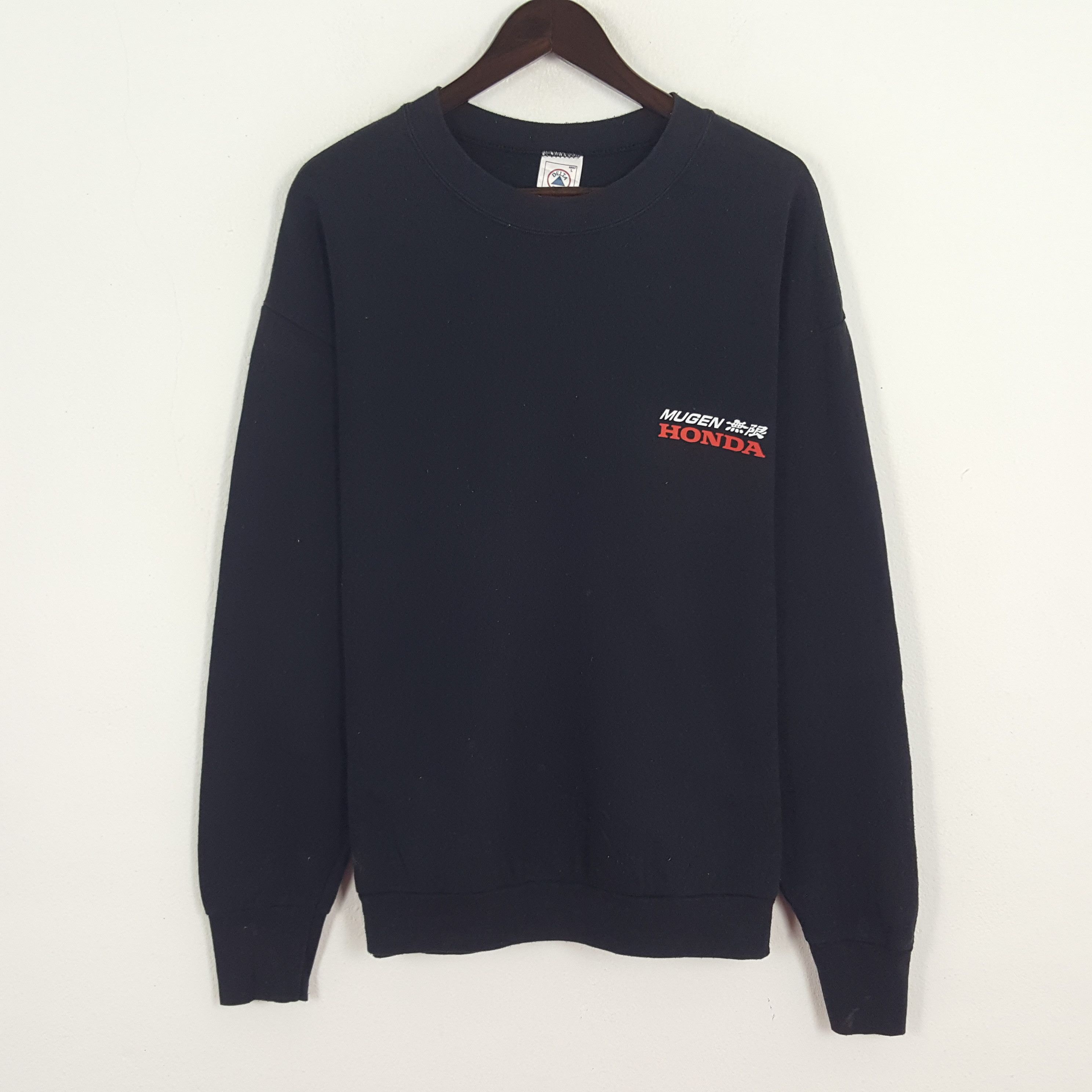 Honda × Vintage Vintage Japan Mugen Honda Custom Art Logo Sweatshirt Size US L / EU 52-54 / 3 - 3 Thumbnail