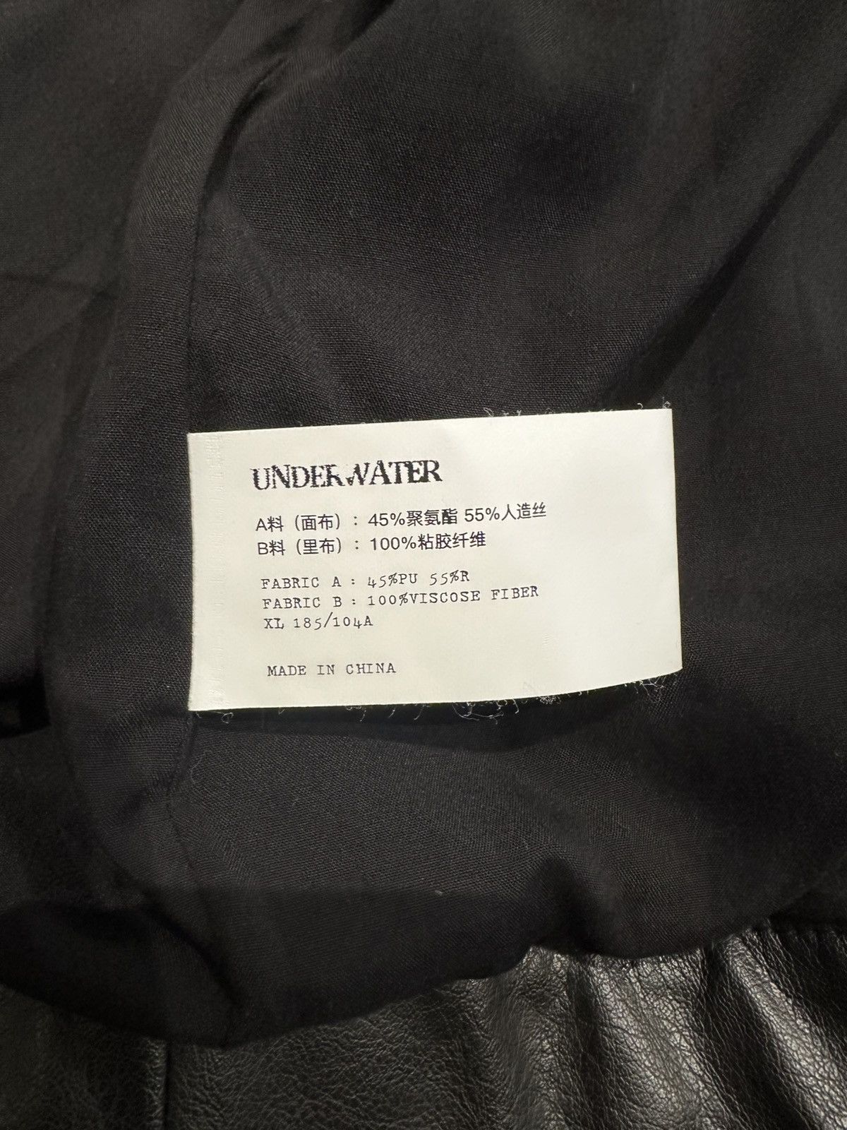 Other UNDERWATER Biker Jacket Size US XL / EU 56 / 4 - 4 Thumbnail