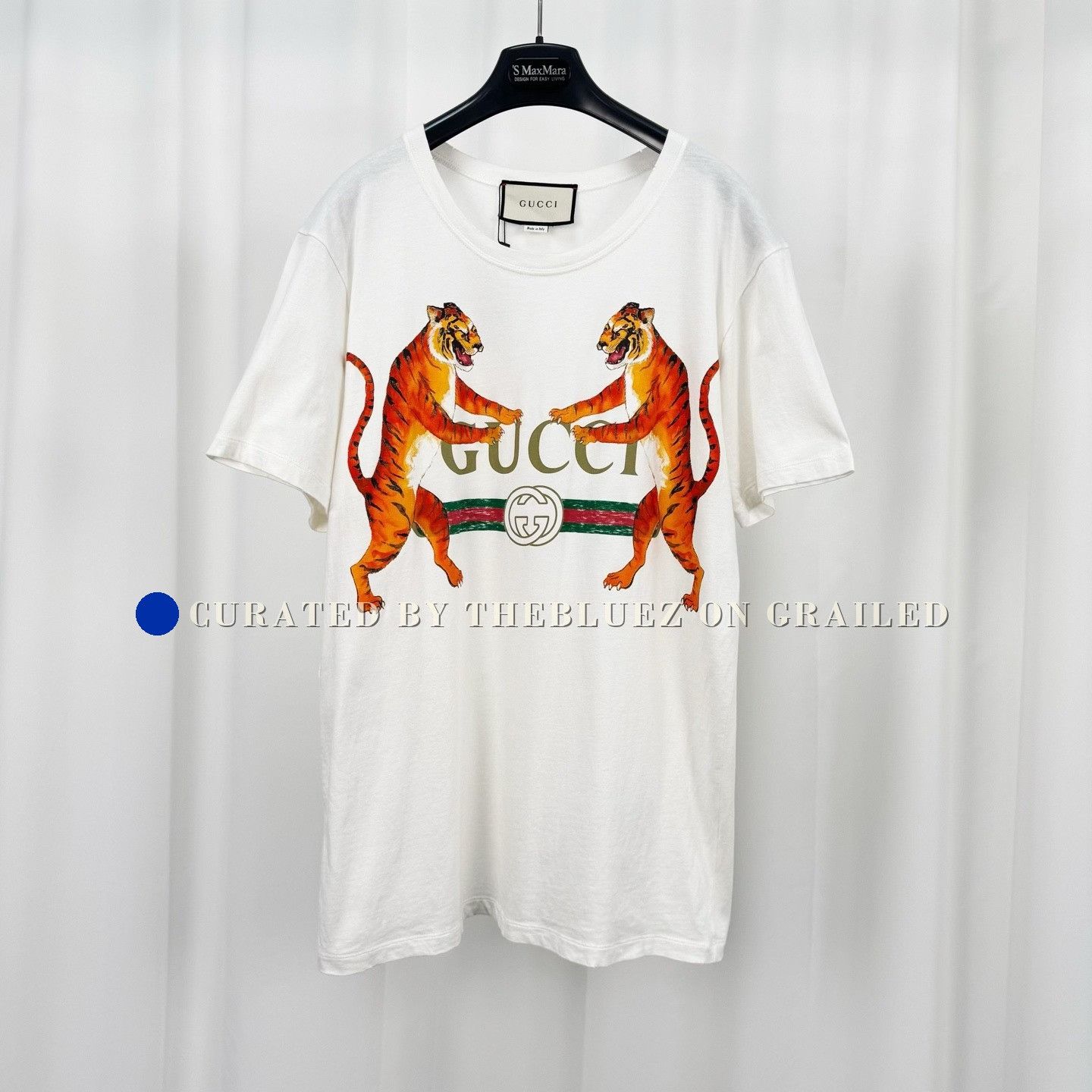 Gucci Gucci Double Tiger Print Letter Short Sleeve Size US XS / EU 42 / 0 - 1 Thumbnail