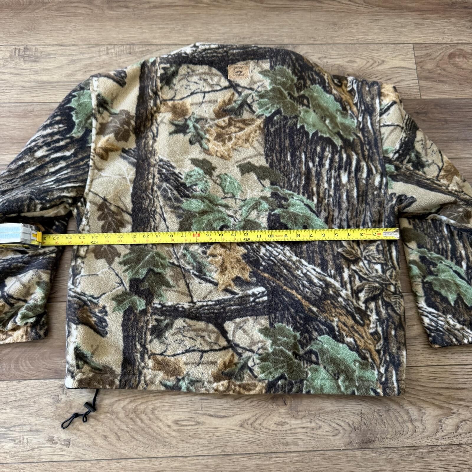 Other Vintage 90s Duxbak Camo Fleece Quarter Zip Reversible Jacket Size US L / EU 52-54 / 3 - 7 Thumbnail