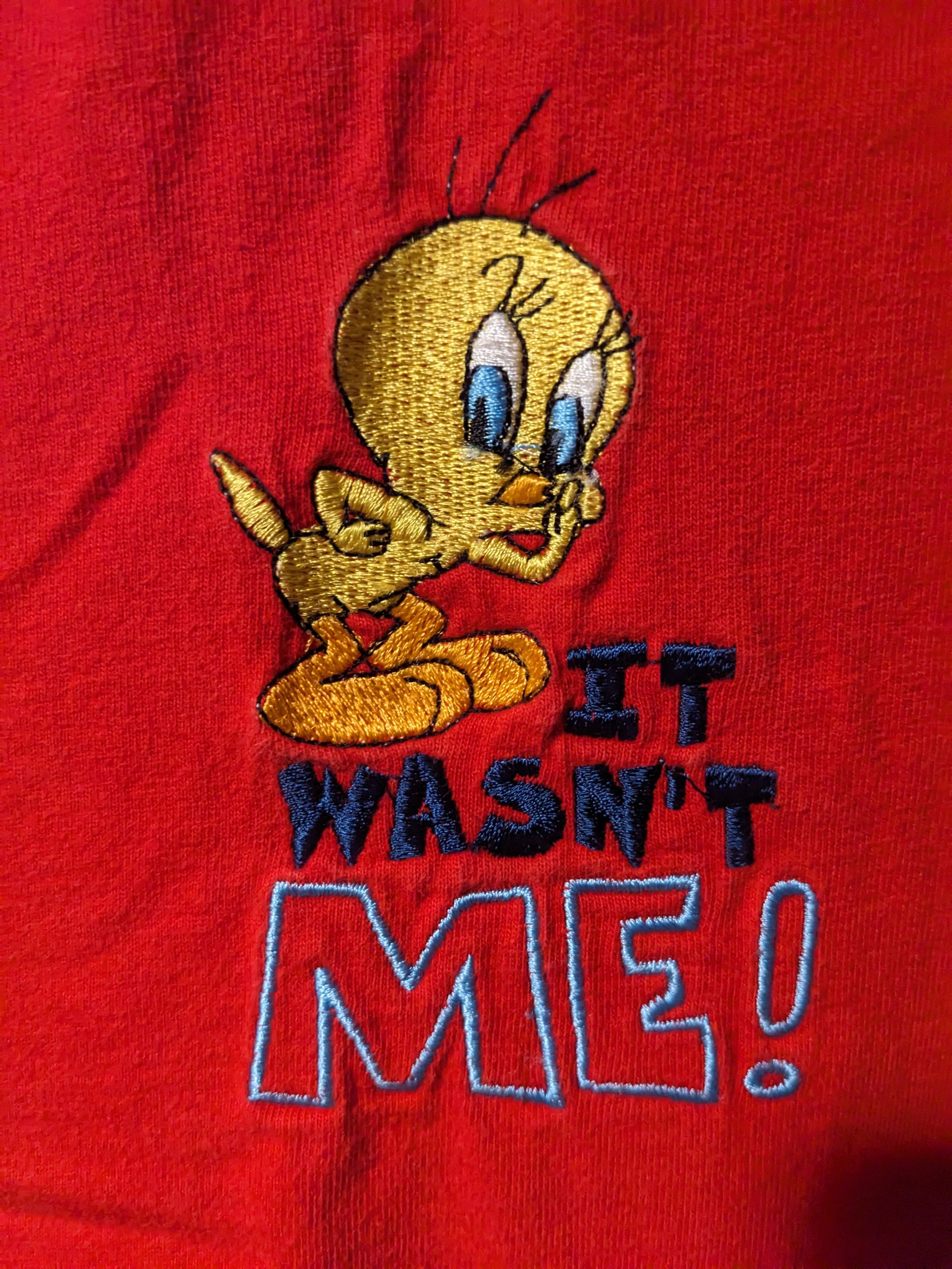 Cartoon Network × Vintage Vintage 2002 Tweety Bird Sylvester Looney Tunes Woman Jersey Size XXL / US 16-18 / IT 52-54 - 2 Thumbnail