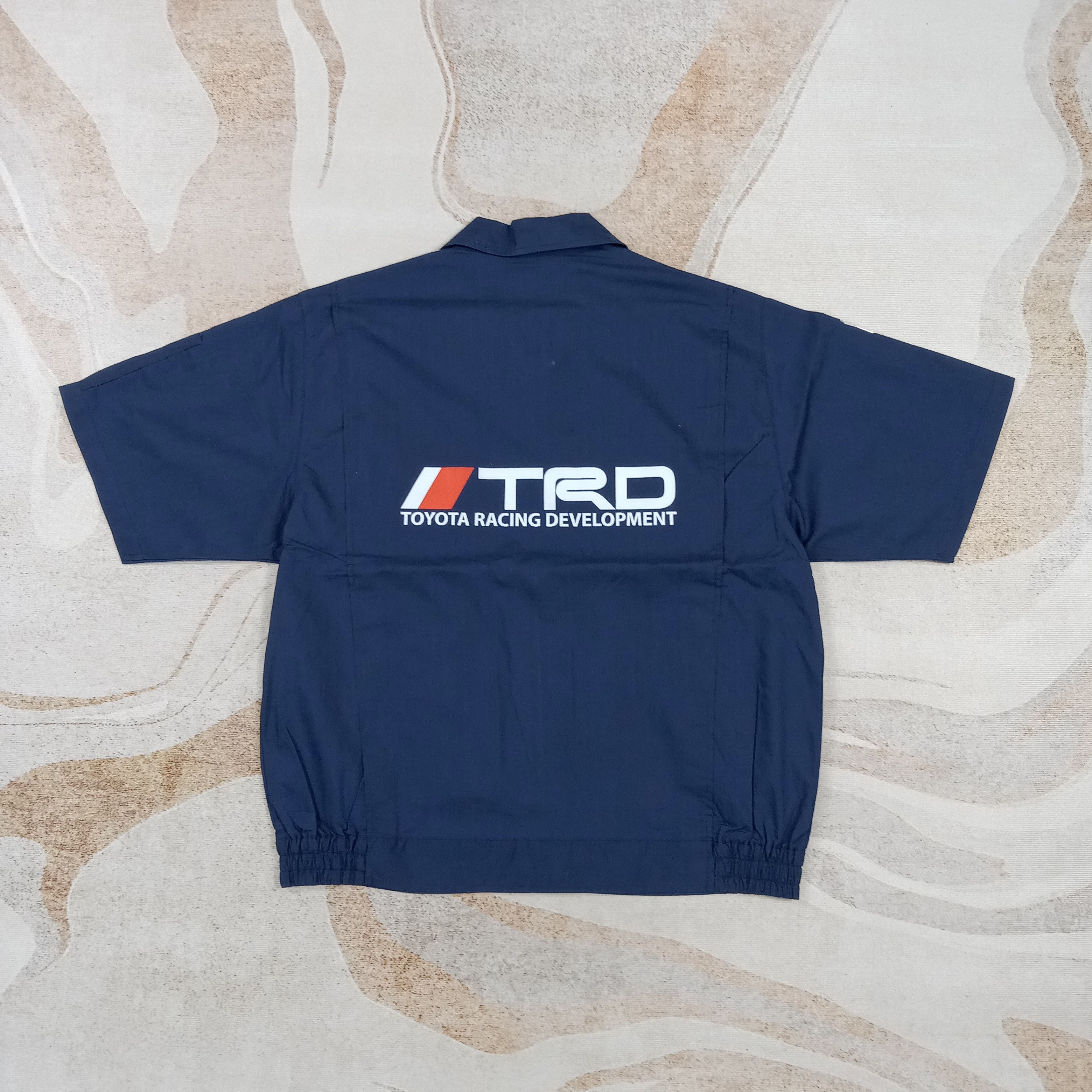 Japanese Brand TRD Toyota Racing Custom Short Sleeve Jacket C286N24 Size US L / EU 52-54 / 3 - 1 Thumbnail