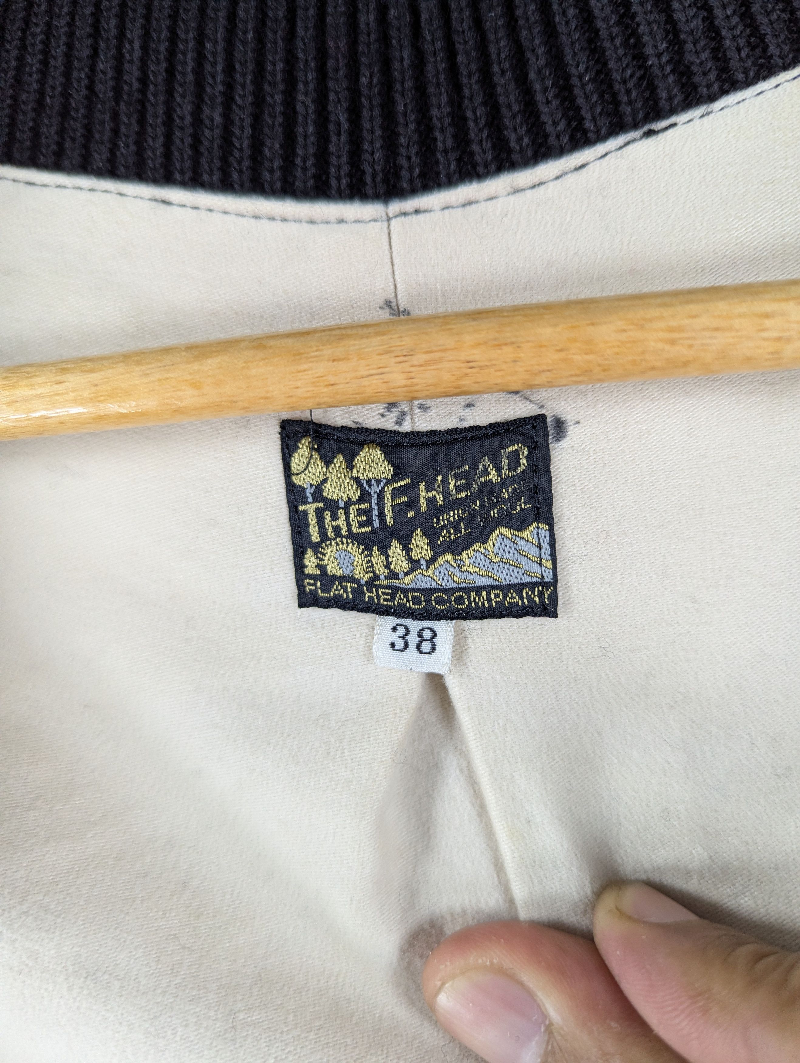 The Flat Head Vintage The Flat Head Wool Varsity Baseball Jacket Size 38 Size US M / EU 48-50 / 2 - 14 Thumbnail