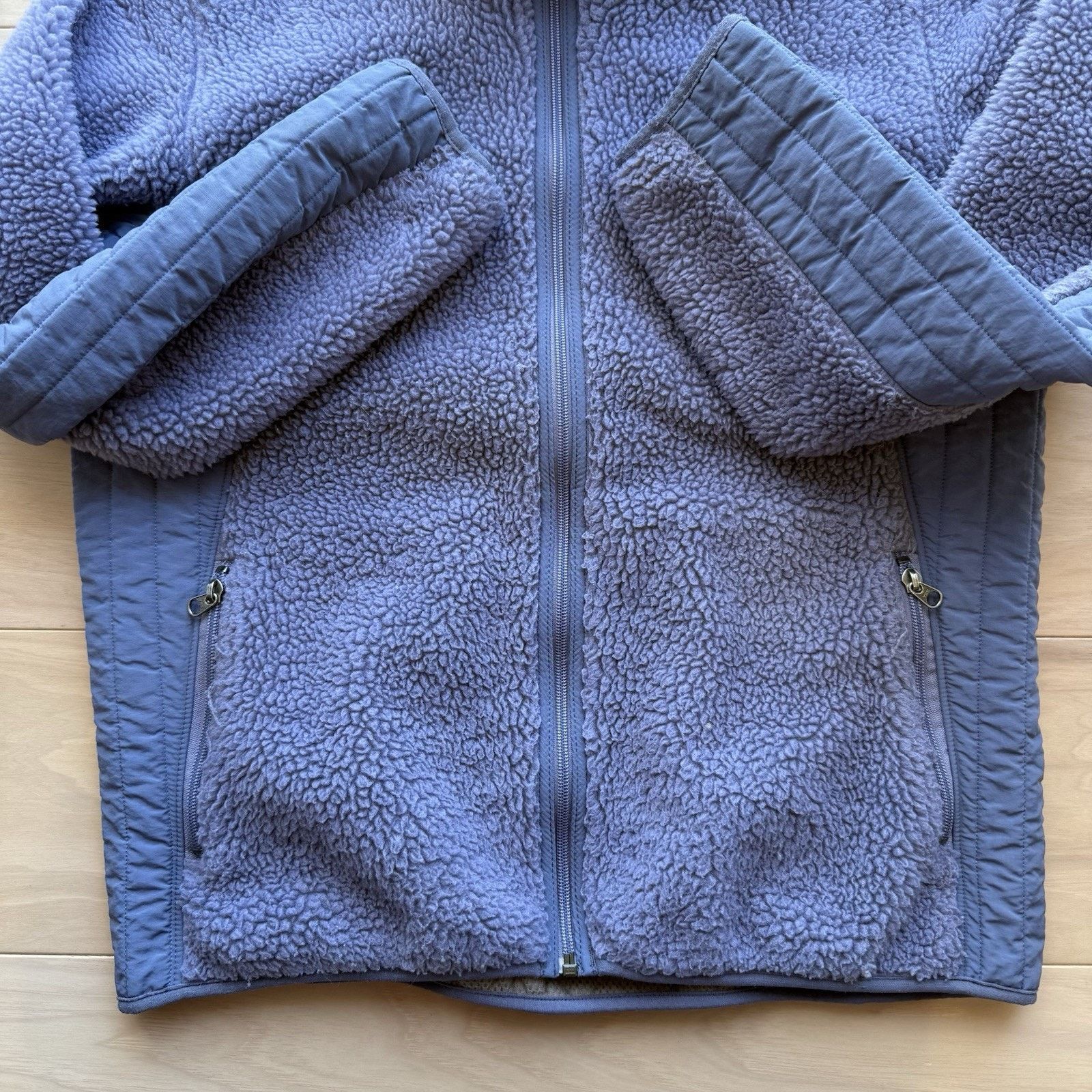 Patagonia × Vintage Patagonia Retro X Jacket Women's L Purple Full Zip Deep Pile Size L / US 10 / IT 46 - 5 Thumbnail