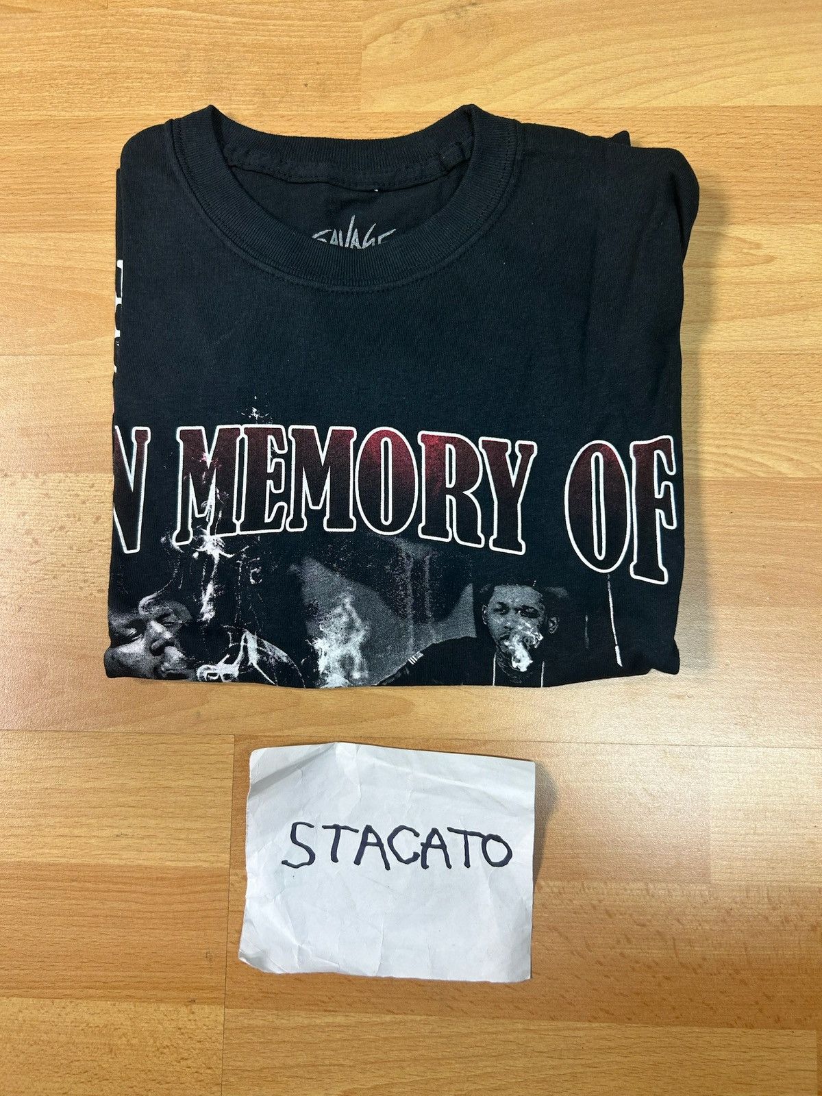 Fredo Santana × G59 Records × Rap Tees Fredo Santana Savage Squad Tee Black Size US M / EU 48-50 / 2 - 5 Thumbnail