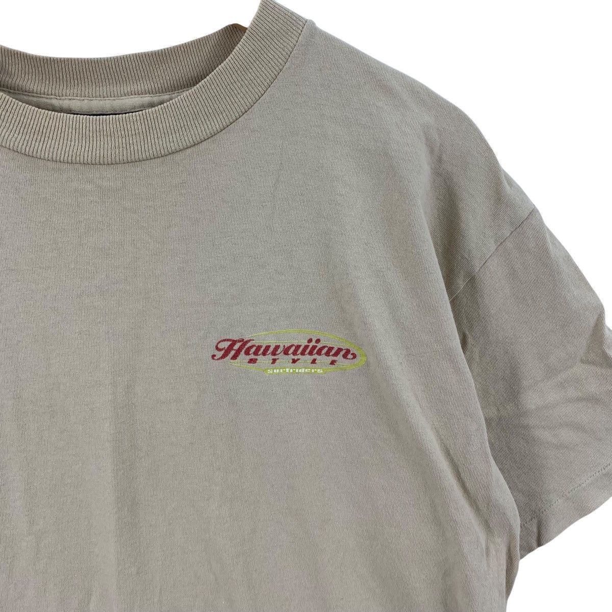 Vintage Vintage 90s HAWAIIAN STYLE SURFRIDERS Artwork Tee Shirt Top Size US L / EU 52-54 / 3 - 6 Thumbnail
