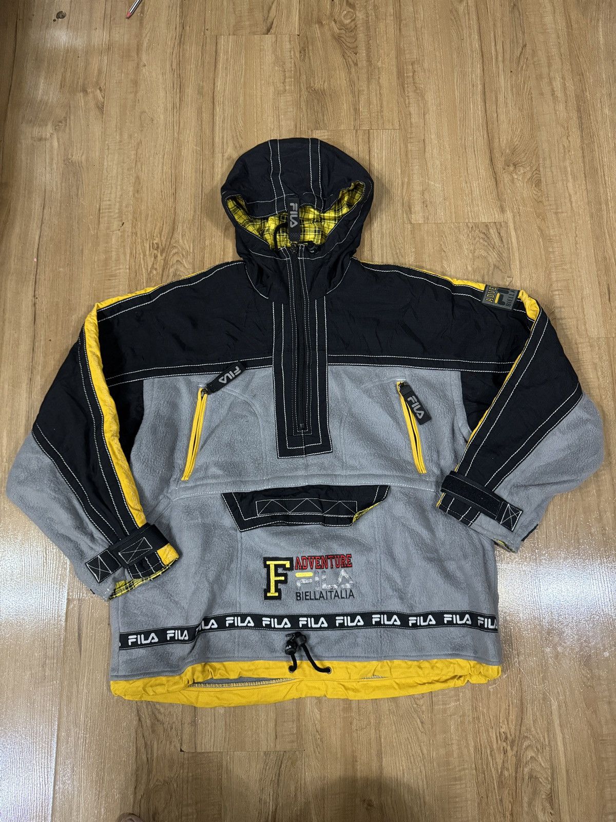 Vintage Fila anorak ski jacket