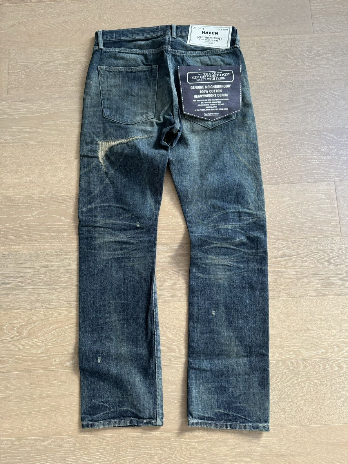 Neighborhood NEIGHBORHOOD x HAVEN Savage DP MID 14oz Jeans Denim Size US 32 / EU 48 - 2 Thumbnail
