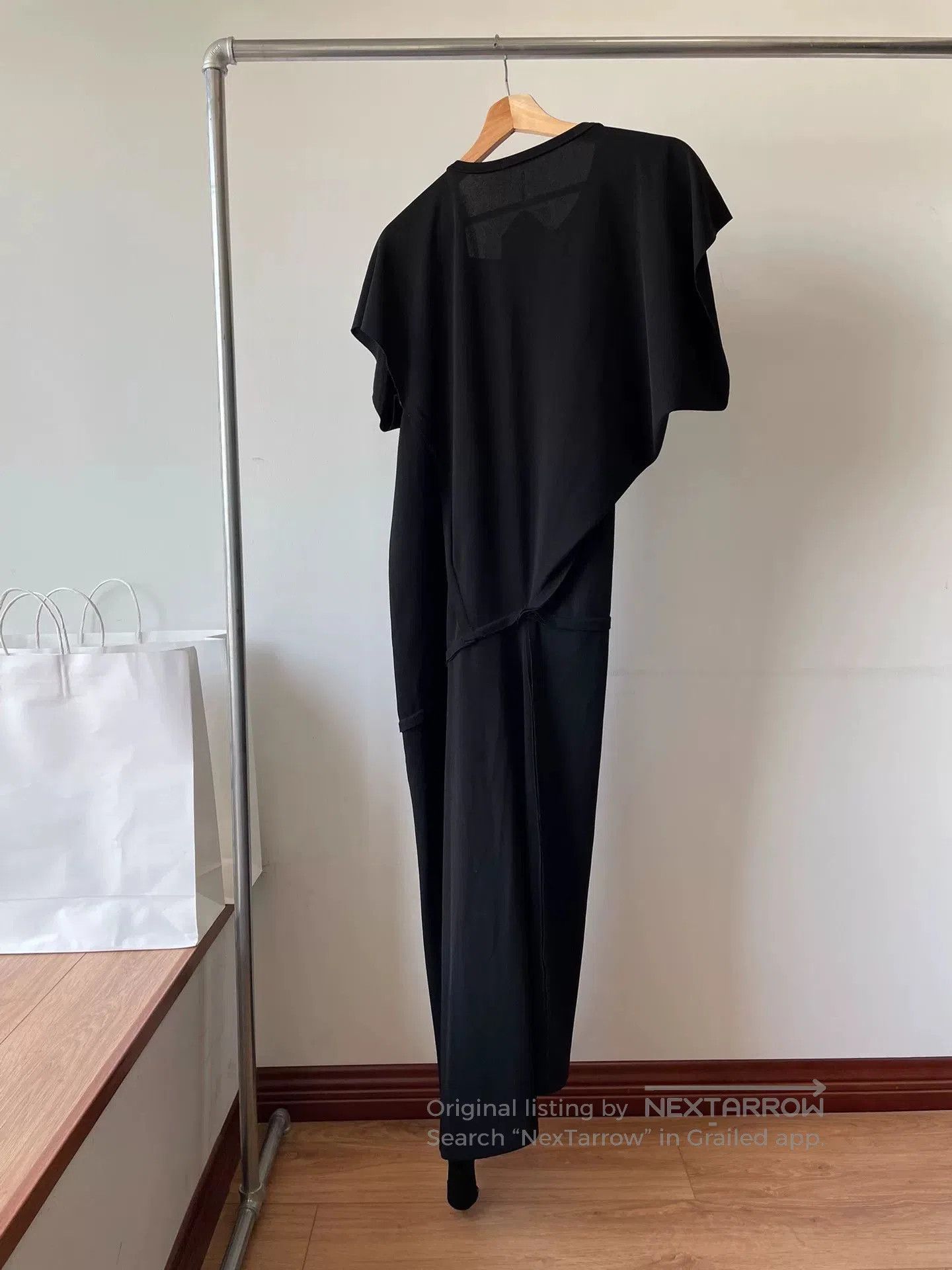 Limi Feu Limi Feu Black Twisted Long Dress. Size M / US 6-8 / IT 42-44 - 2 Thumbnail