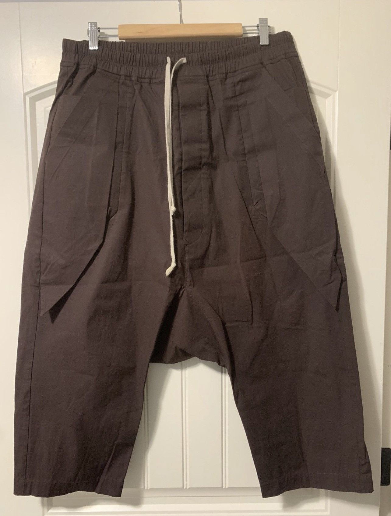 Rick Owens Anthem Cargo Cropped Pants | Grailed