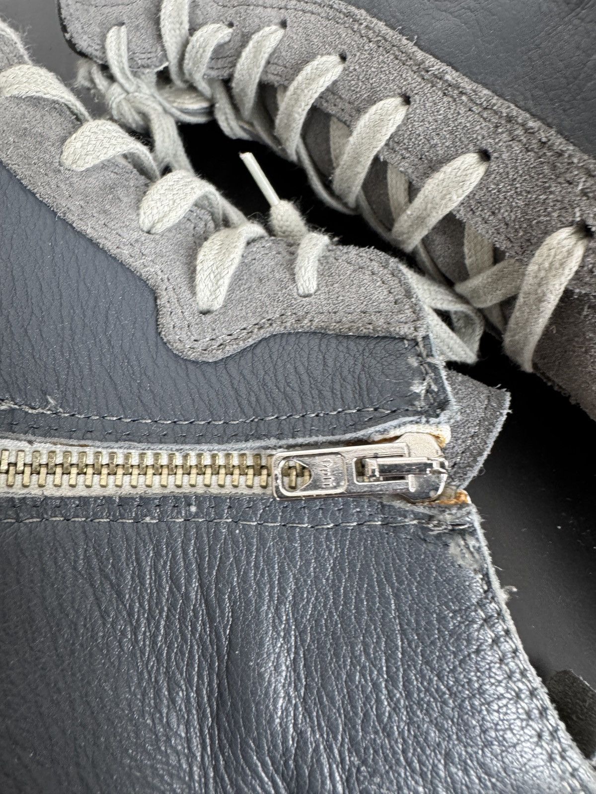 Other RUBIROSA Ariza Grey Hi-Top sneakers Trainers In Leather Size US 13 / EU 46 - 9 Thumbnail