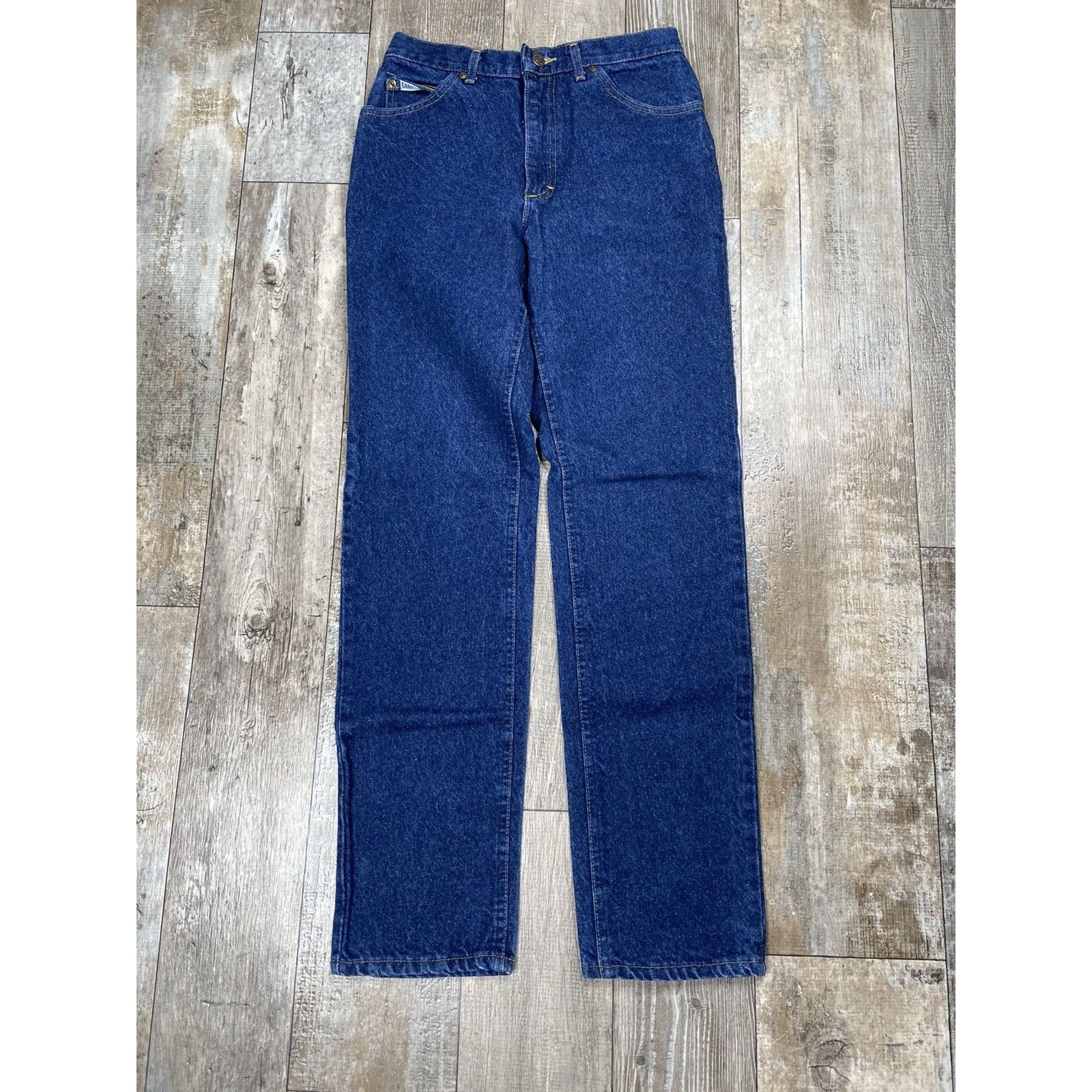 Lee Crazy Vintage Washed Dark Workwear Skater Lee Riders Jeans Size US 29 - 2 Thumbnail
