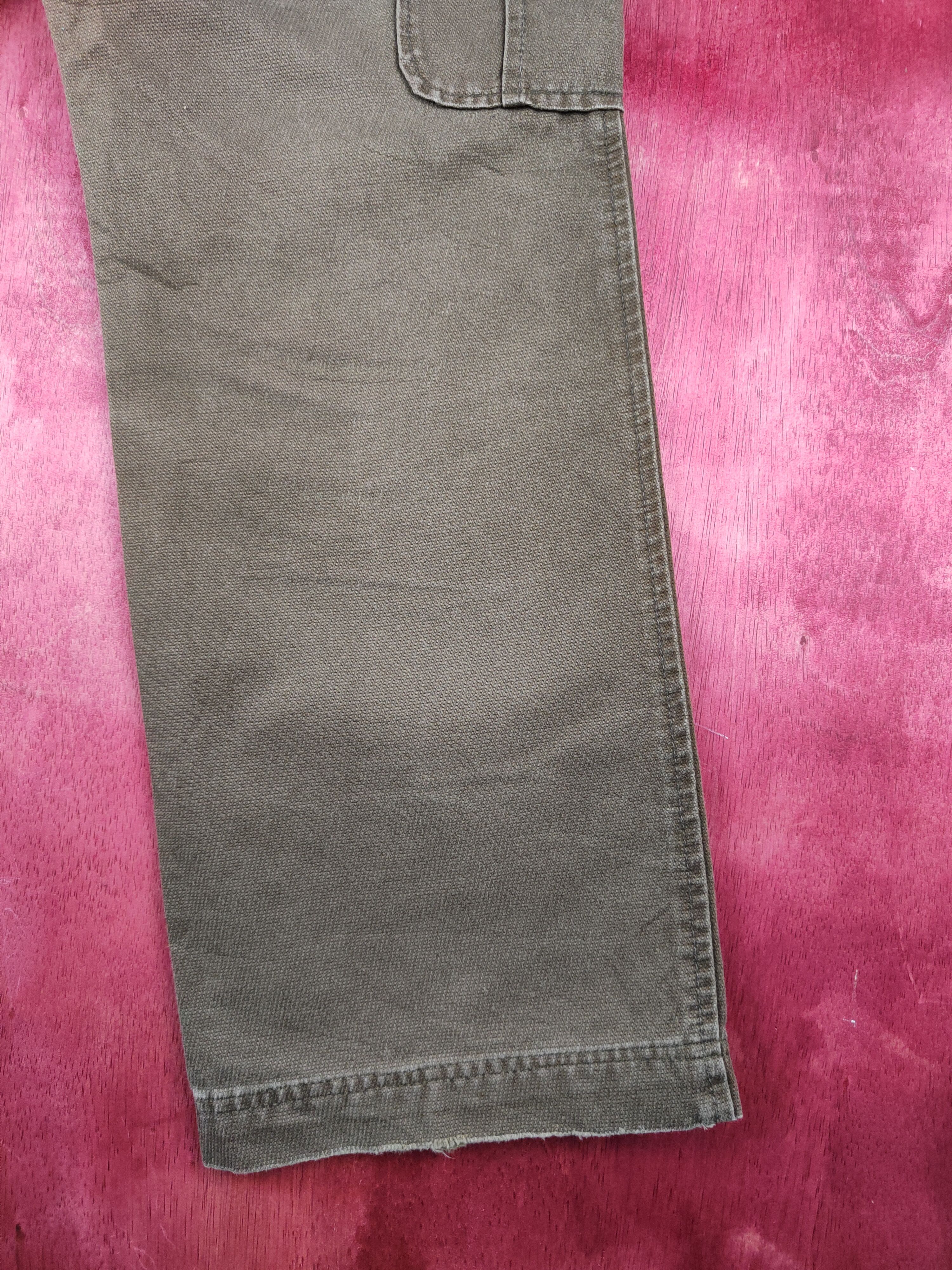 Japanese Brand Vintage Design Works Dark Brown Cargo Pants N#S014 Size US 29 - 11 Thumbnail