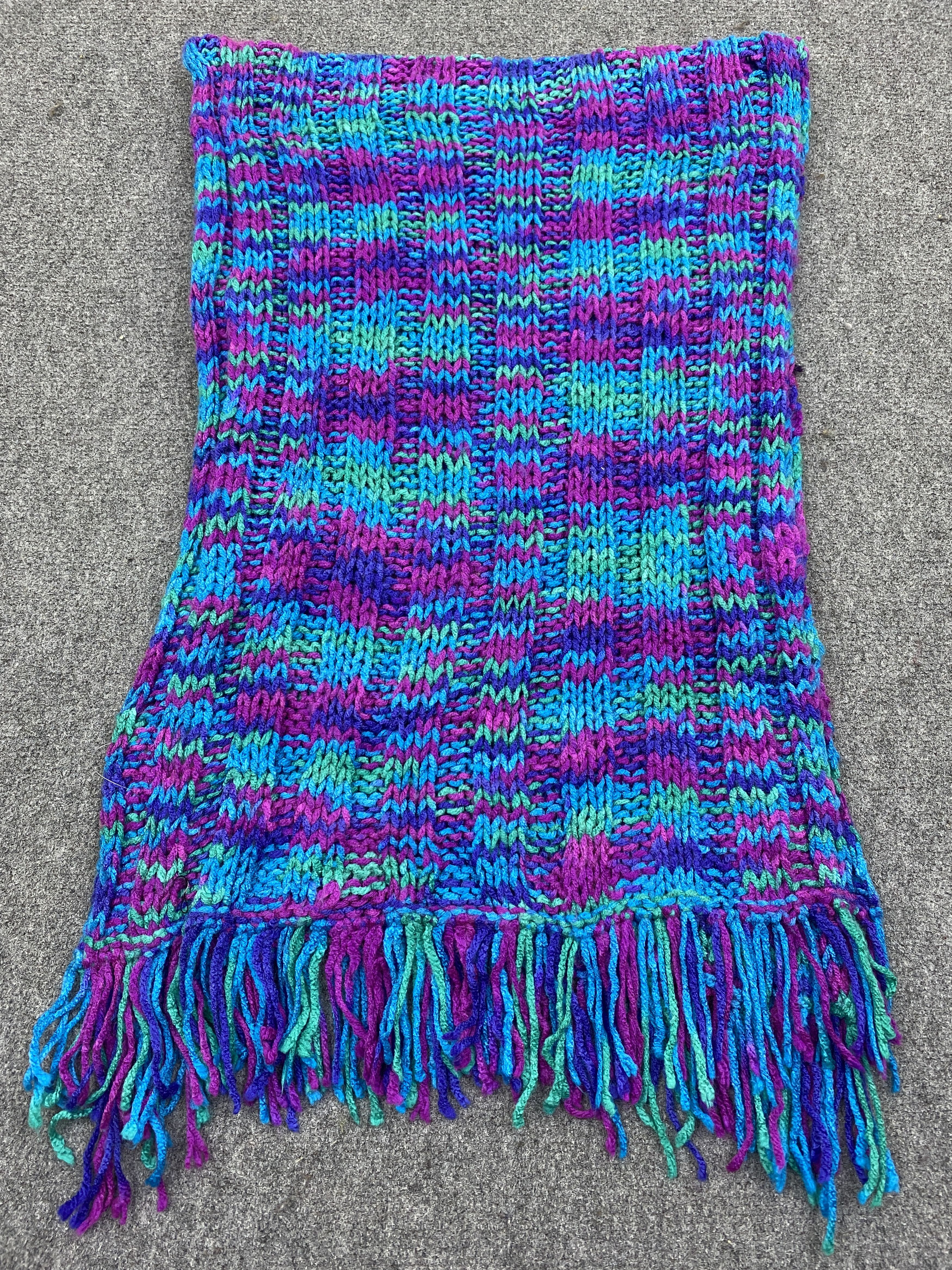 Homespun Knitwear Japanese Brand Knitted Scarf / Muffler / Neckwear SC0276 Size ONE SIZE - 3 Thumbnail