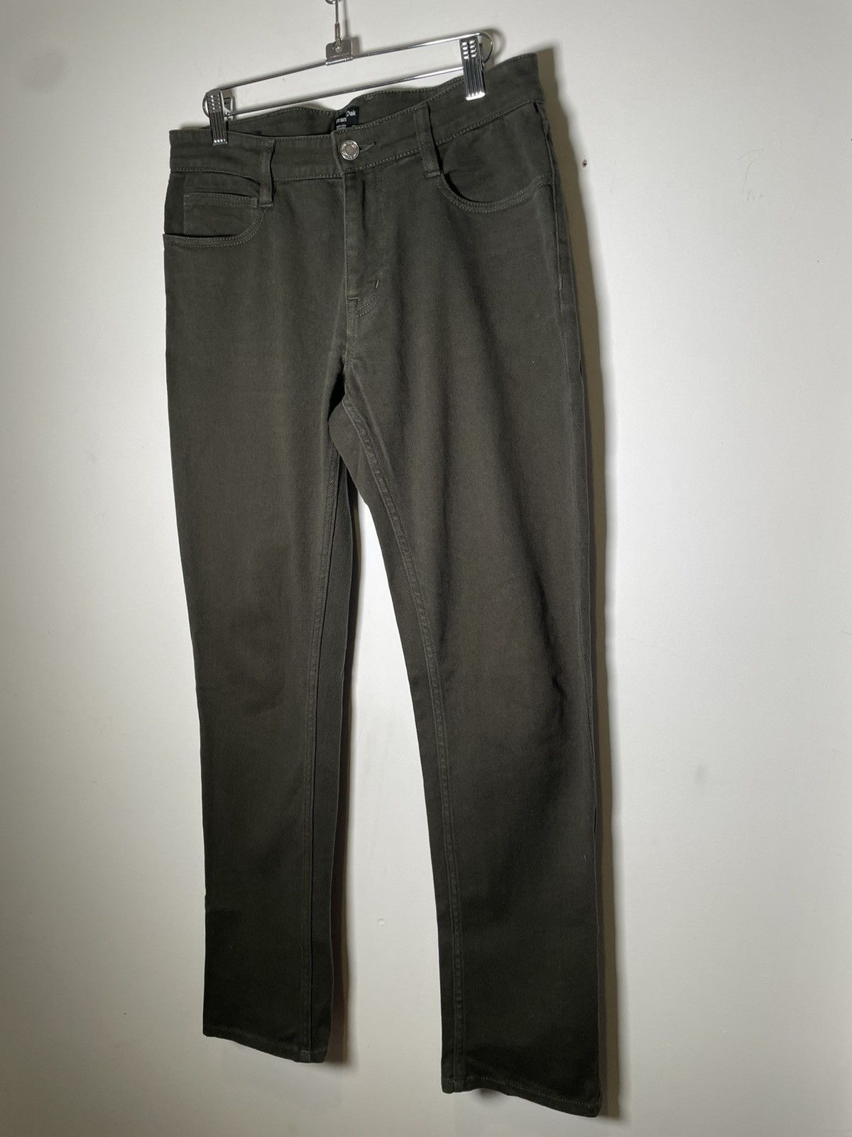 Frank & Oak Frank And Oak Olive Slim Jeans 30x32 Size US 30 / EU 46 - 3 Thumbnail