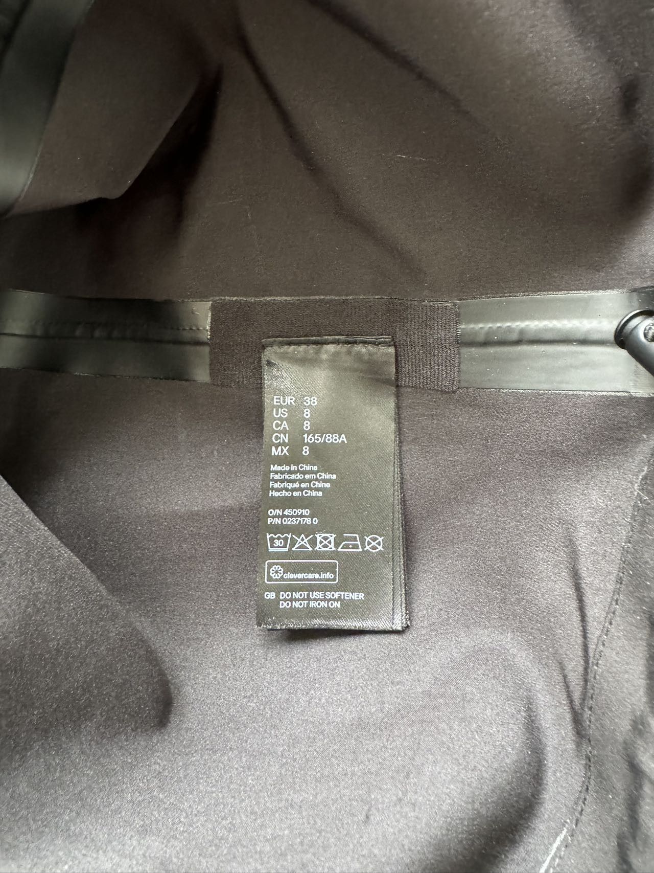 Alexander Wang × H&M Alexander Wang X H&M Hooded jacket Size XS / US 0-2 / IT 36-38 - 10 Thumbnail