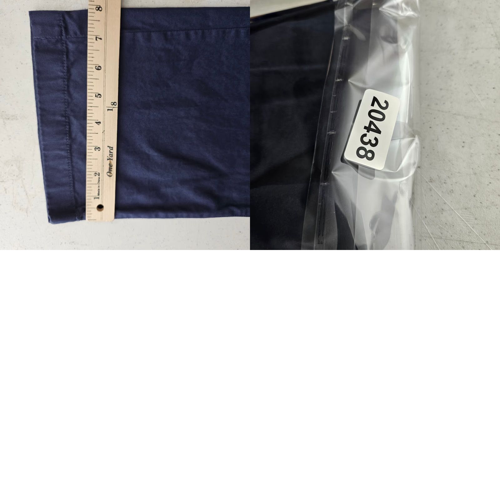 UNTUCKit Untuckit Pants Mens 34x32 Navy Chino Relaxed Fit Twill Cotton Stretch Casual Shirt? Size US 34 / EU 50 - 9 Thumbnail
