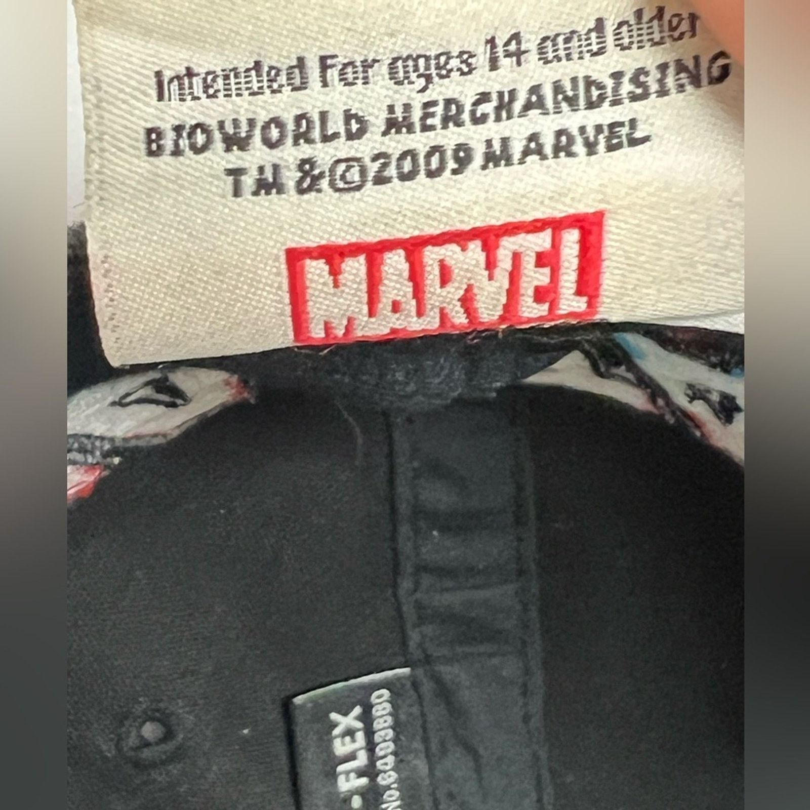 Marvel Comics Vintage Captain America Marvel Comics Fitted Baseball Hat Size ONE SIZE - 6 Thumbnail