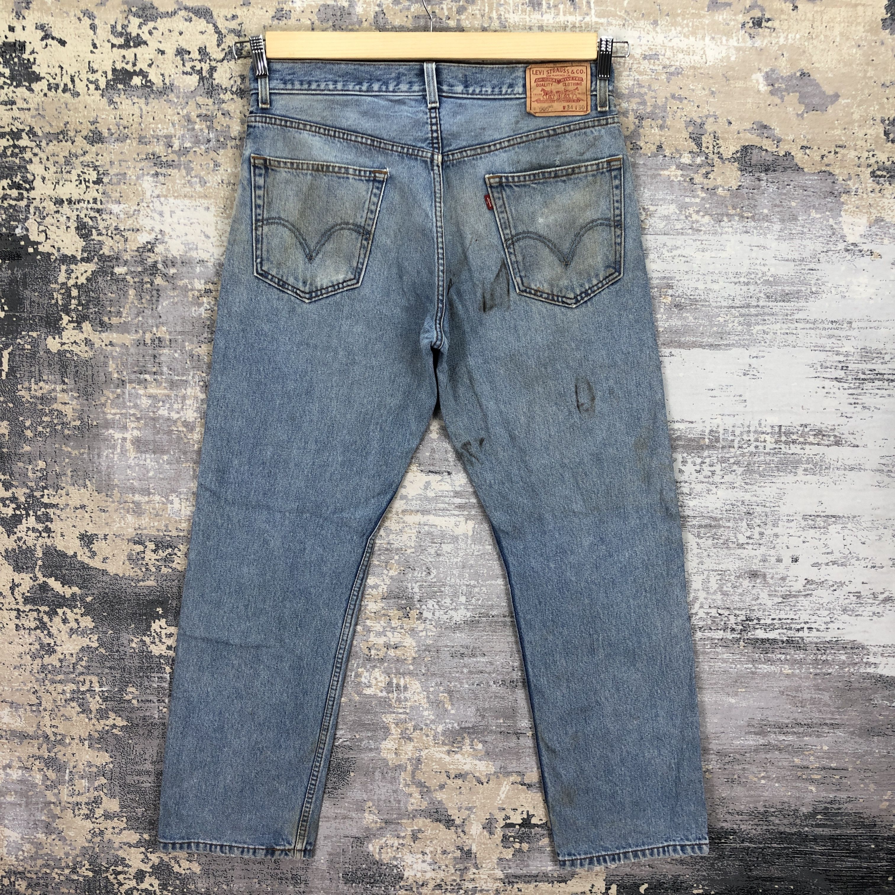 Levi's Vintage Levis 505 Jeans Dirty Levis 505 Denim Pants Size US 34 / EU 50 - 2 Thumbnail