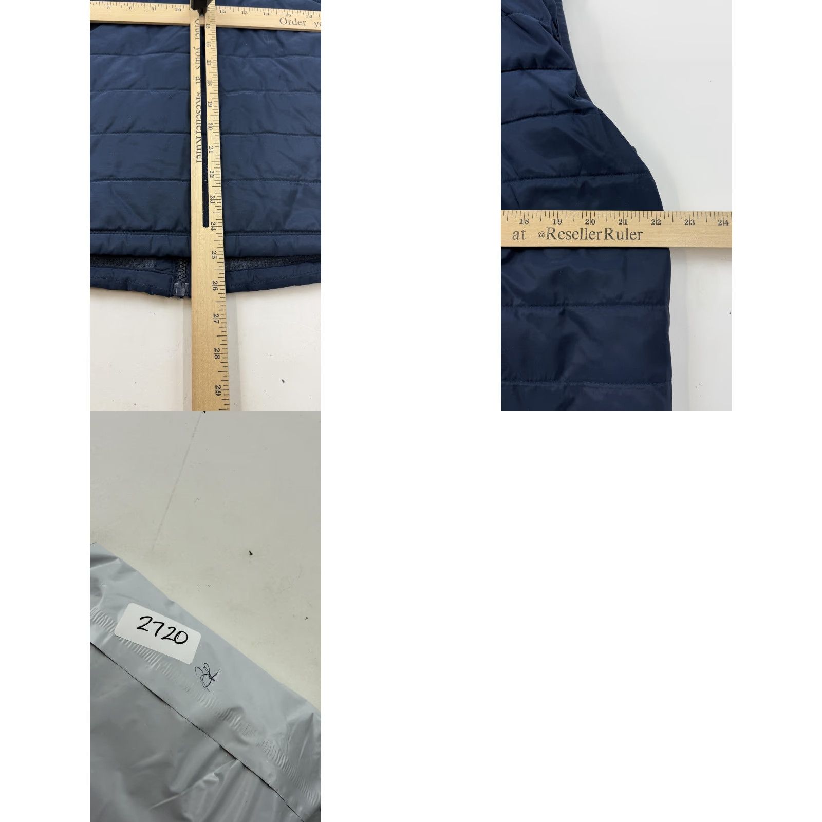 Banana Republic Banana Republic Vest Mens M Blue Quilted Full Zip Insulated Pockets Size US M / EU 48-50 / 2 - 8 Thumbnail