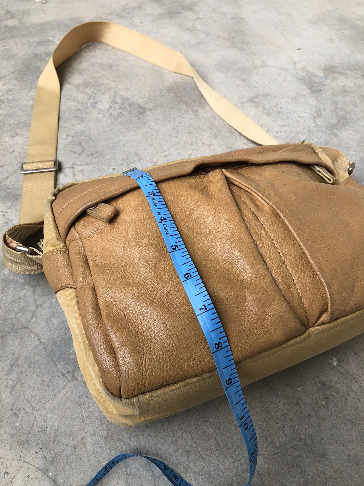 Y's for Men Sacsny Y’saccs By Yohji Yamamoto Front Leather Shoulder Bag Size ONE SIZE - 15 Thumbnail