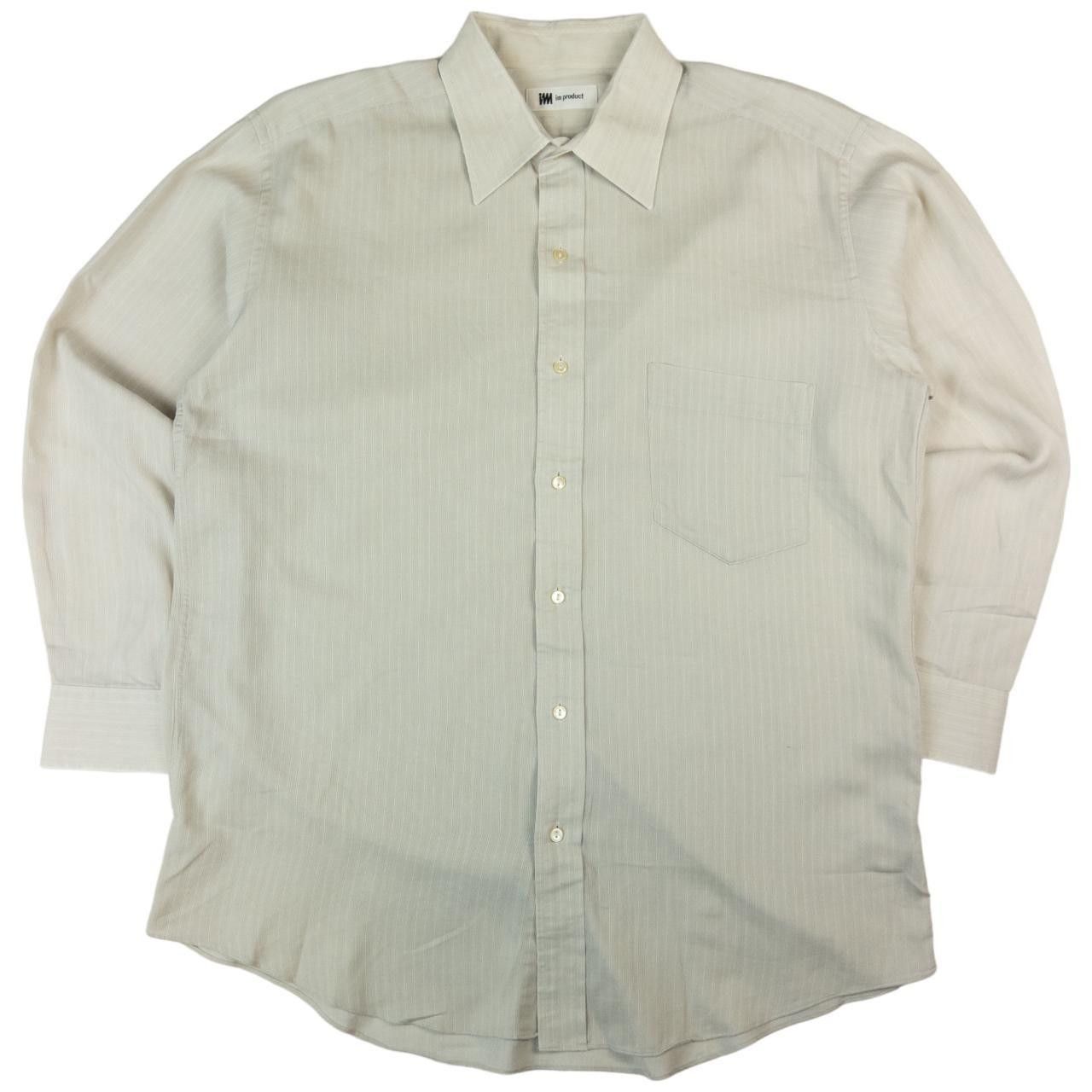 Issey Miyake Vintage Issey Miyake Button Up Long Sleeve Shirt Size L Size US L / EU 52-54 / 3 - 1 Thumbnail