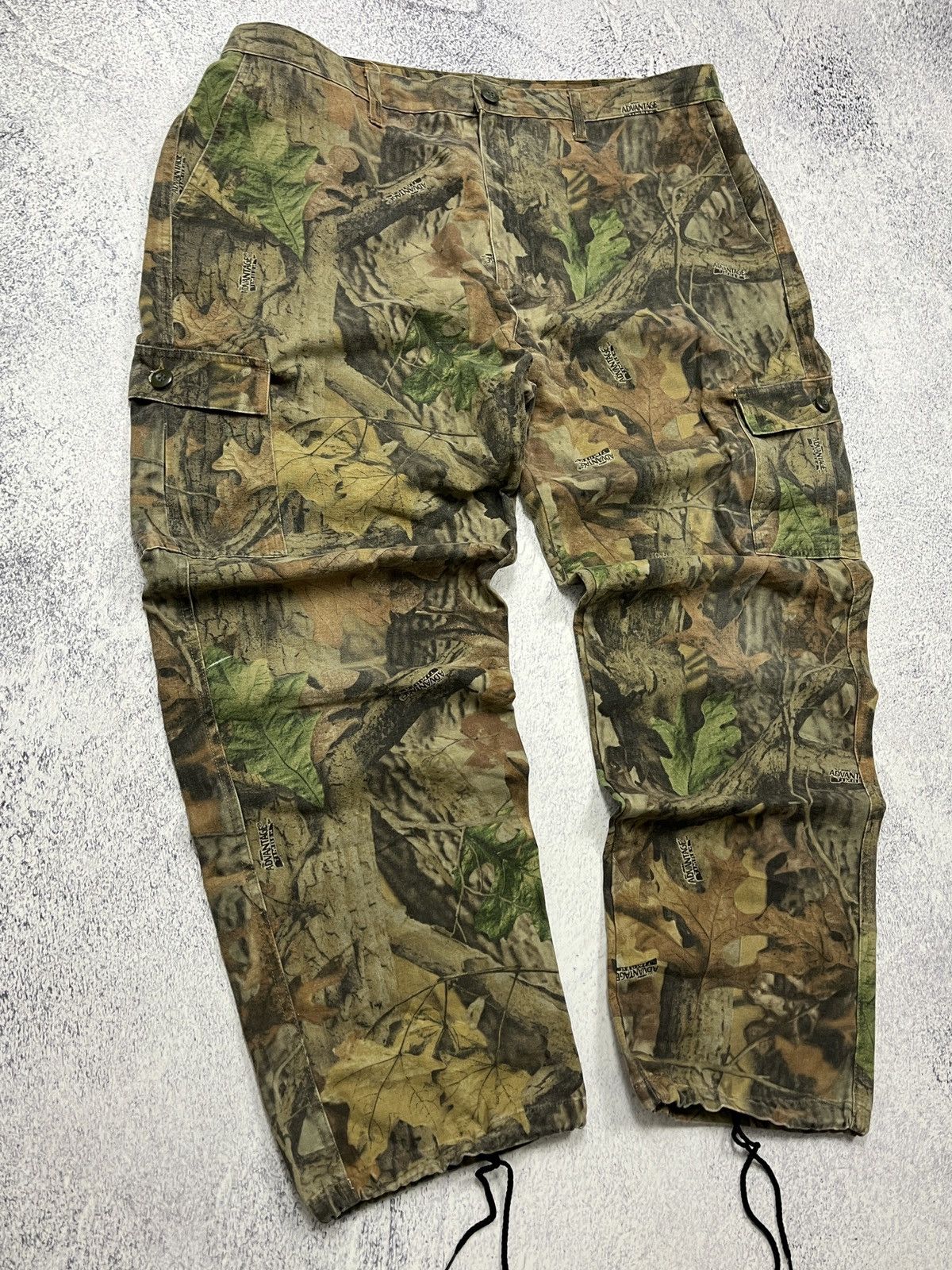 Realtree Vintage 90's Real Tree Cargo Baggy Pants Mossy Oak Hype Rare Size US 44 / EU 60 - 3 Thumbnail
