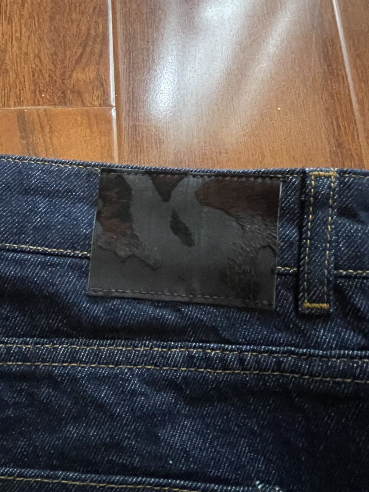 Pearled Ivory PI 1211 Blue Denim Size US 38 / EU 54 - 4 Thumbnail