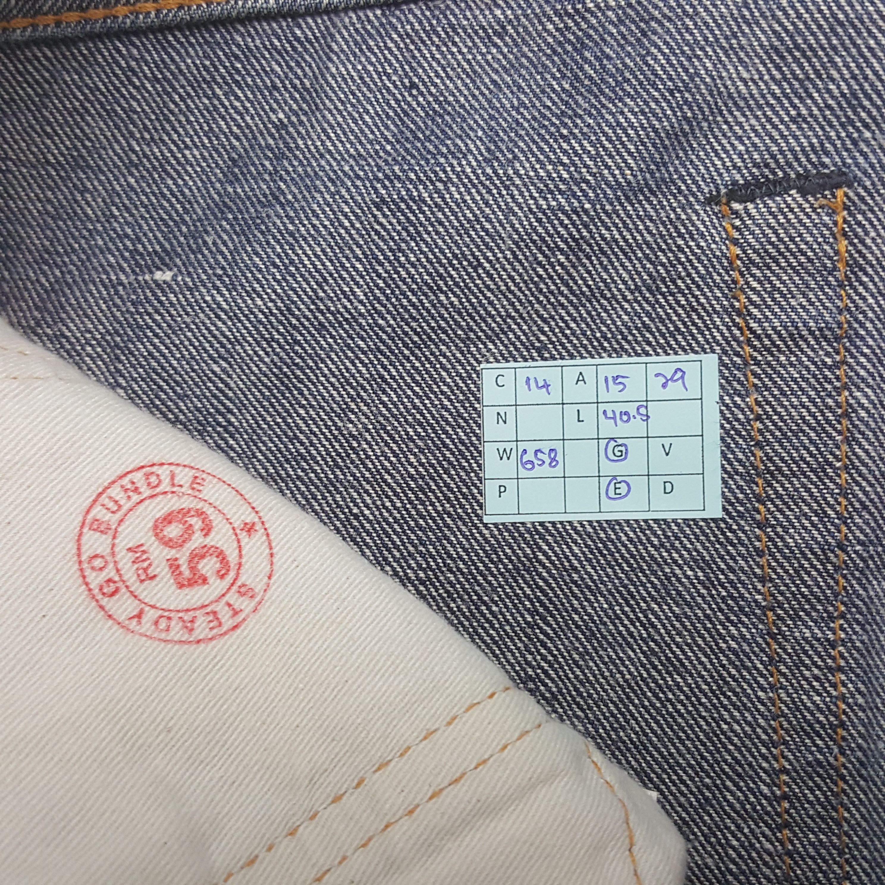 Japanese Brand Vintage Futura Japanese Denim Jeans Size US 30 / EU 46 - 13 Thumbnail
