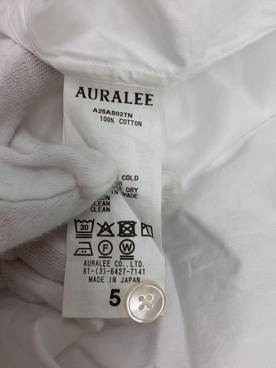 Auralee White Cotton Long Sleeve Shirt Size US XXL / EU 58 / 5 - 4 Thumbnail