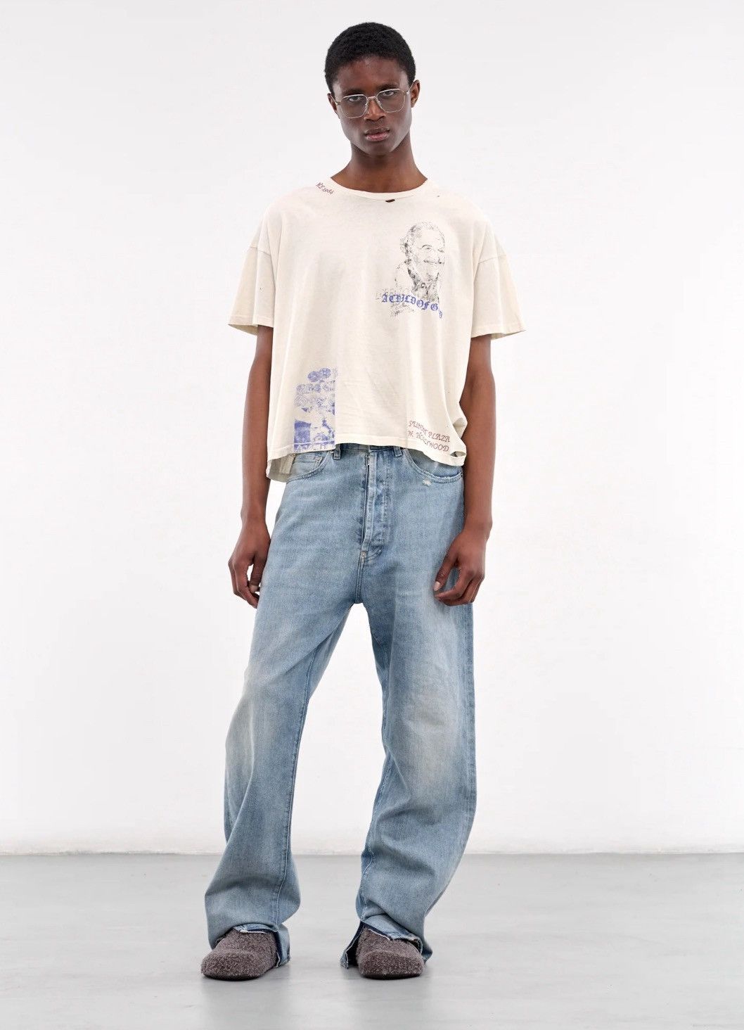Paly Hollywood H. Lorenzo Anniversary Tee, White, Large Size US L / EU 52-54 / 3 - 2 Thumbnail