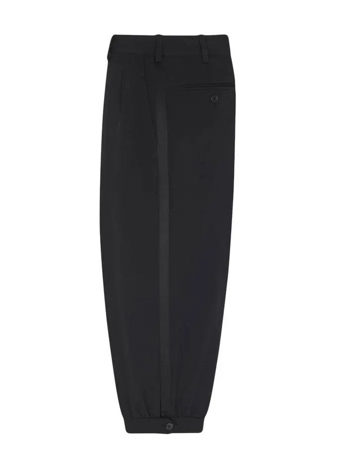 Saint Laurent Paris o1bcso1str1124 Tuxedo Bermuda Shorts in Black Size US 30 / EU 46 - 2 Thumbnail