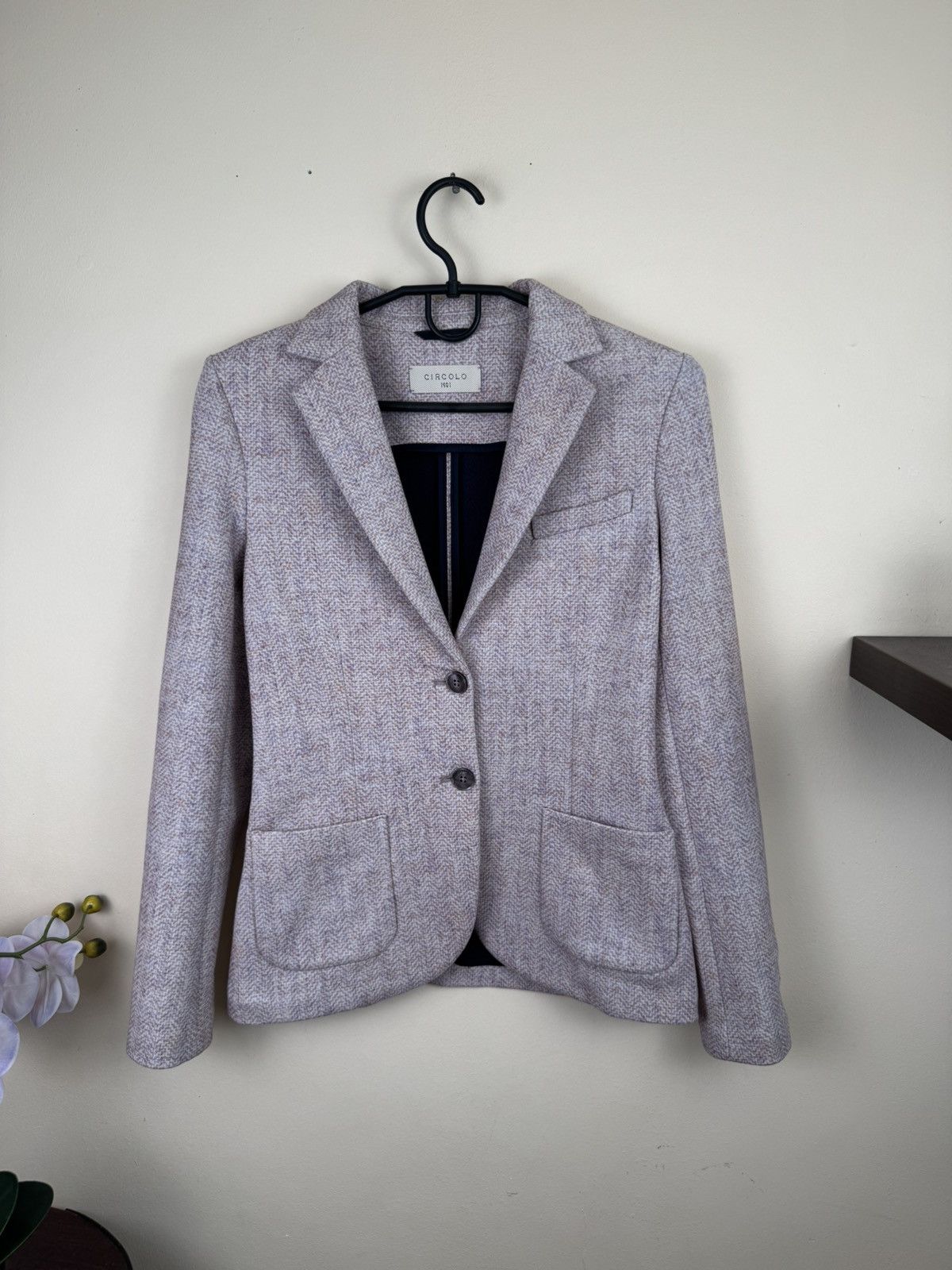 Circolo 1901 Circolo 1901 Women Blazer Pink XS Luxury Italy Designer Size XS / US 0-2 / IT 36-38 - 7 Thumbnail