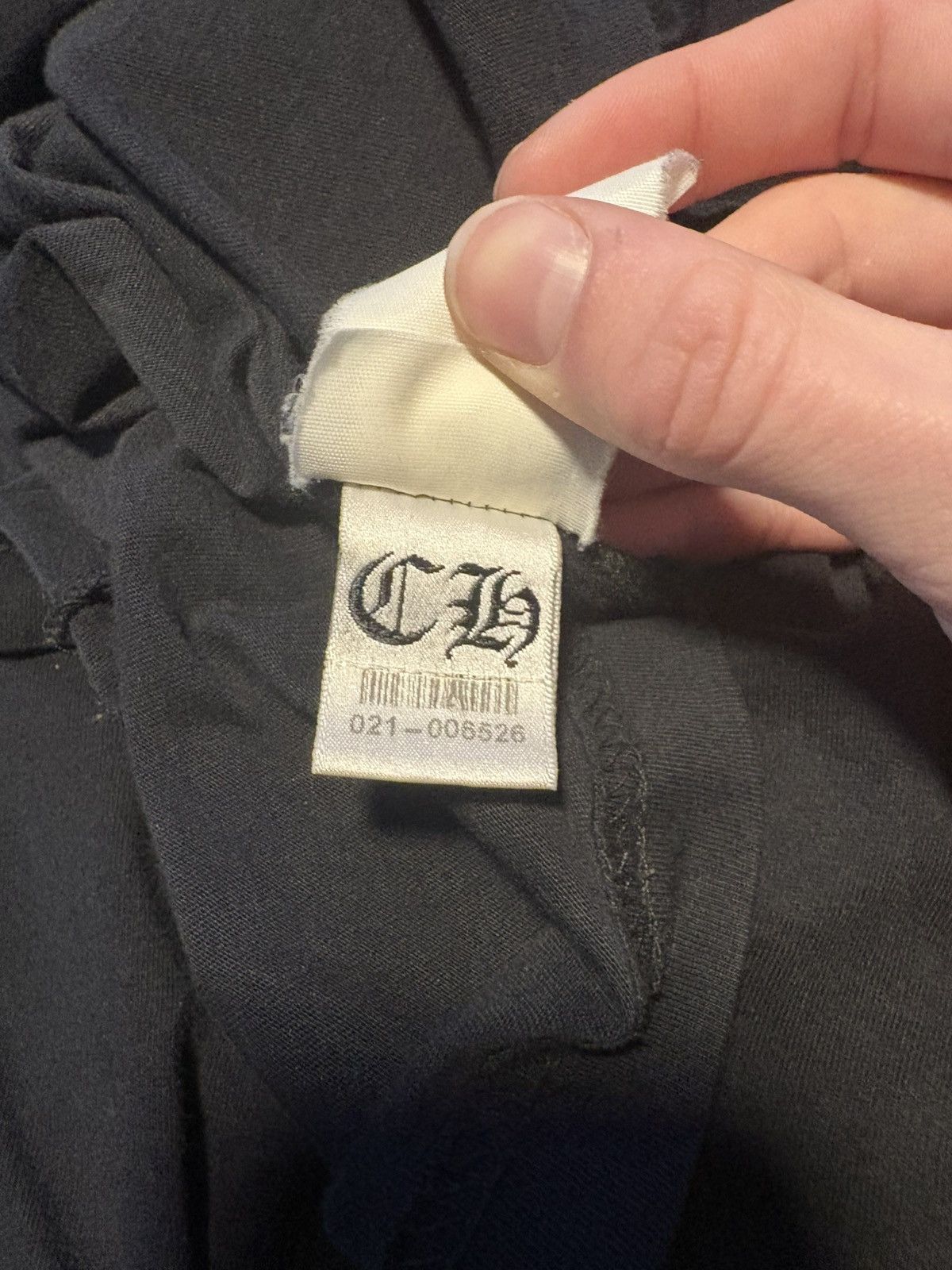 Chrome Hearts Vintage Scroll Pocket Tee “Fuck You” Size US M / EU 48-50 / 2 - 7 Thumbnail