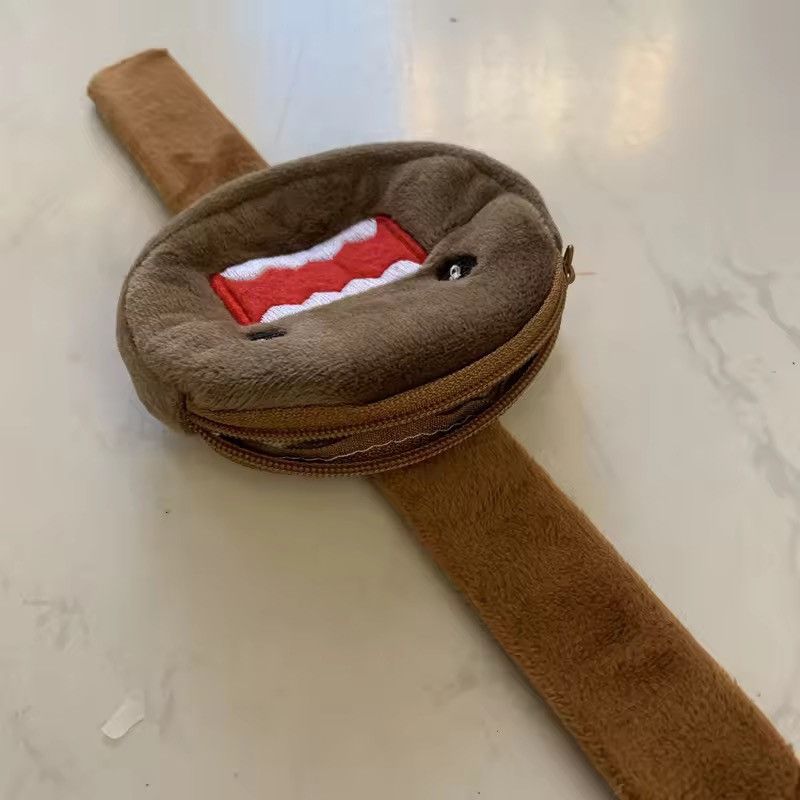 Japanese Brand Kawaii Domo Kun Wristband Coin Wallet Size ONE SIZE - 4 Thumbnail