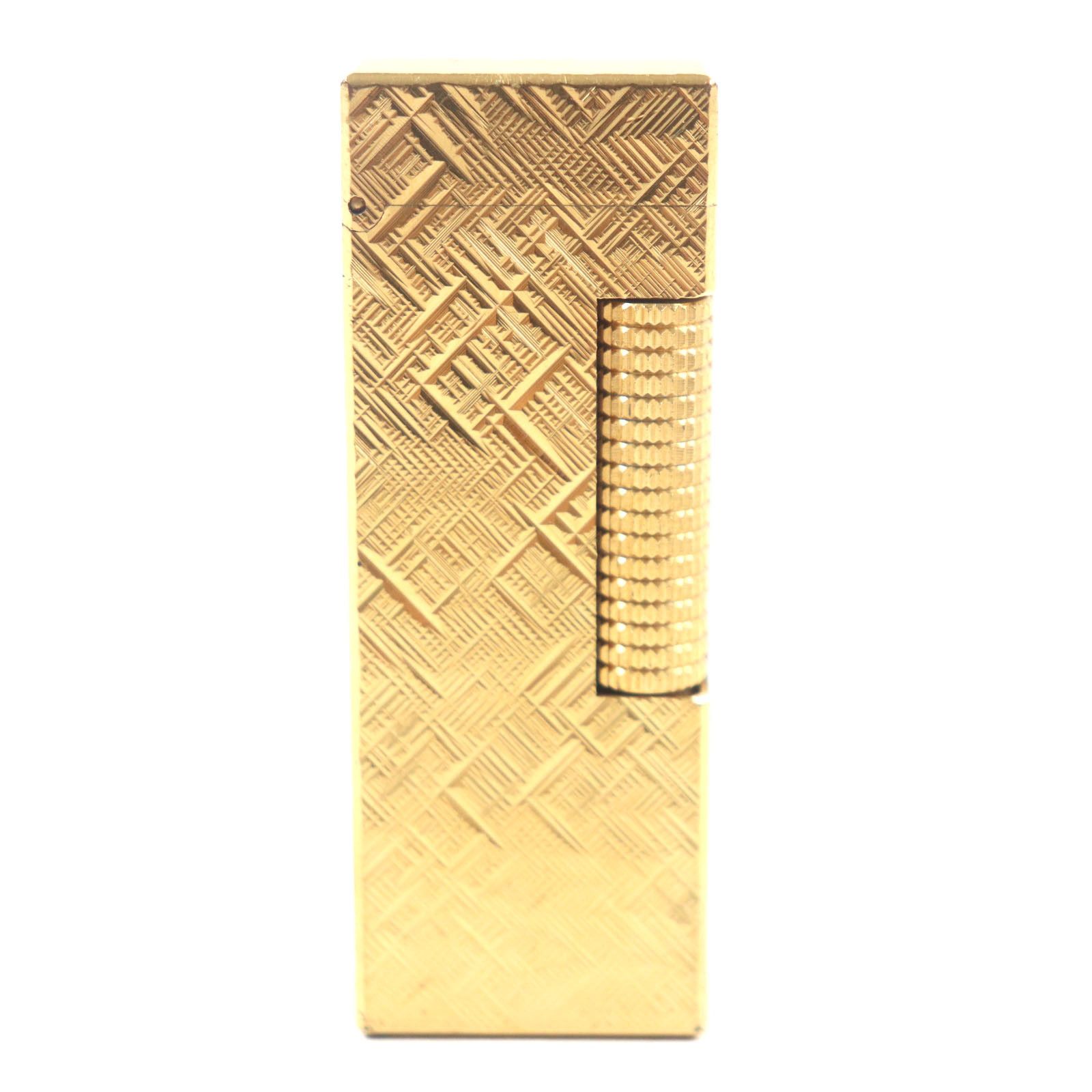 Other Dunhill Dunhill Square All-over Pattern Lighter Metal Lighter DUTY FREE for USA Size ONE SIZE - 1 Thumbnail