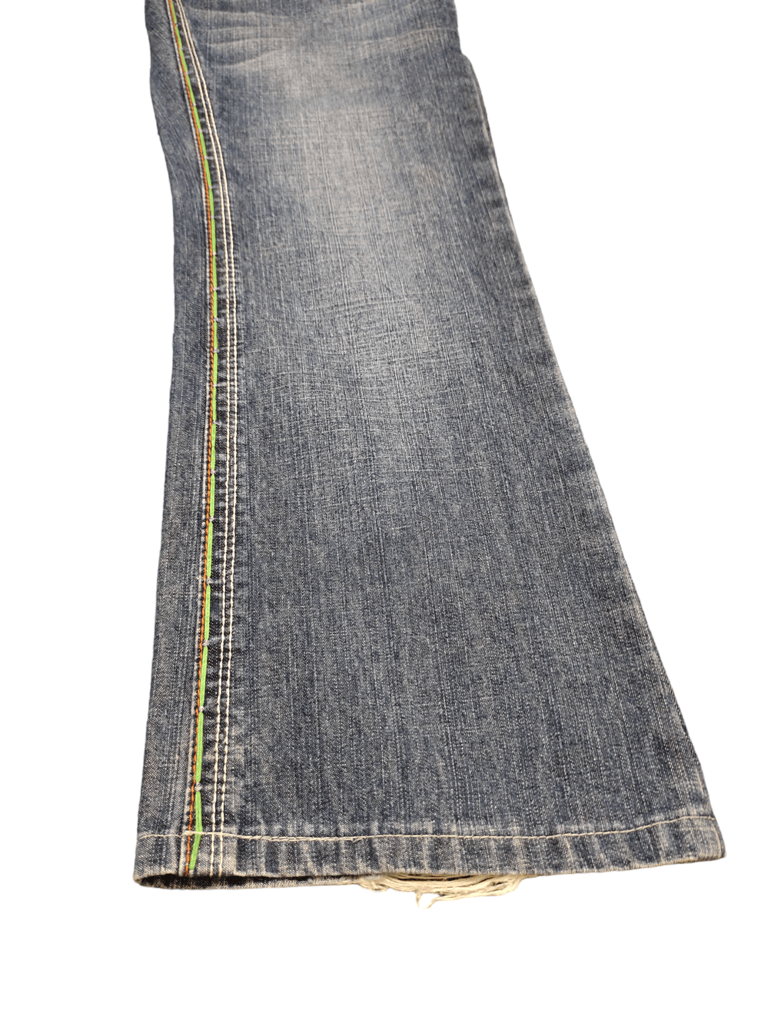 Le Grande Bleu (L.G.B.) Flare Jeans Laguna Beach Denim Boot Cut Chrome Heart Inspire Size US 30 / EU 46 - 16 Thumbnail