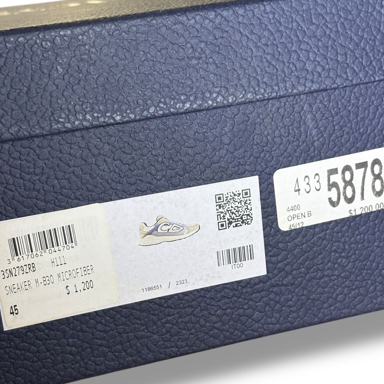 Dior Dior B30 Blue Tan Grey Sneakers | Size 45(12US) Size US 12 / EU 45 - 12 Thumbnail