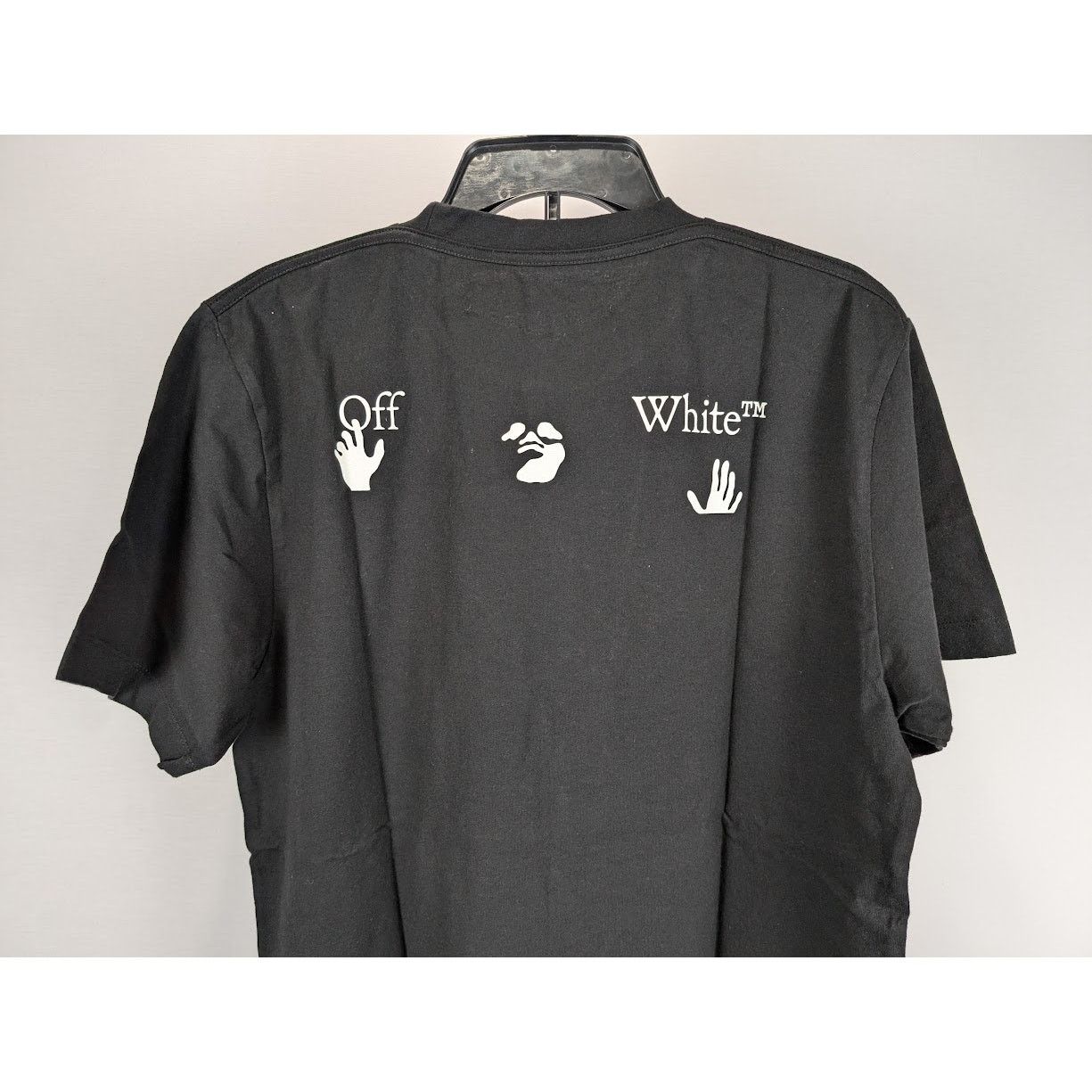 Off-White o1rshd1 Black Business Short Sleeve T-Shirt in Black Orange Size US L / EU 52-54 / 3 - 14 Thumbnail