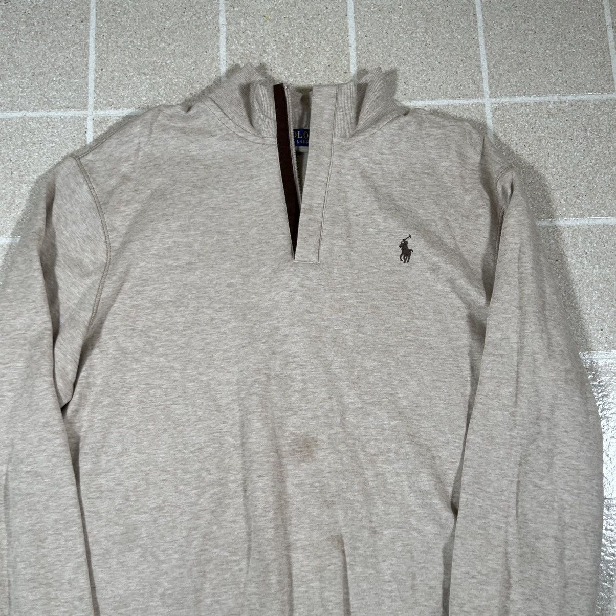 Polo Ralph Lauren Polo Ralph Lauren Luxury Quarter Zip Sweater 1/4 Sz L Size US L / EU 52-54 / 3 - 2 Thumbnail