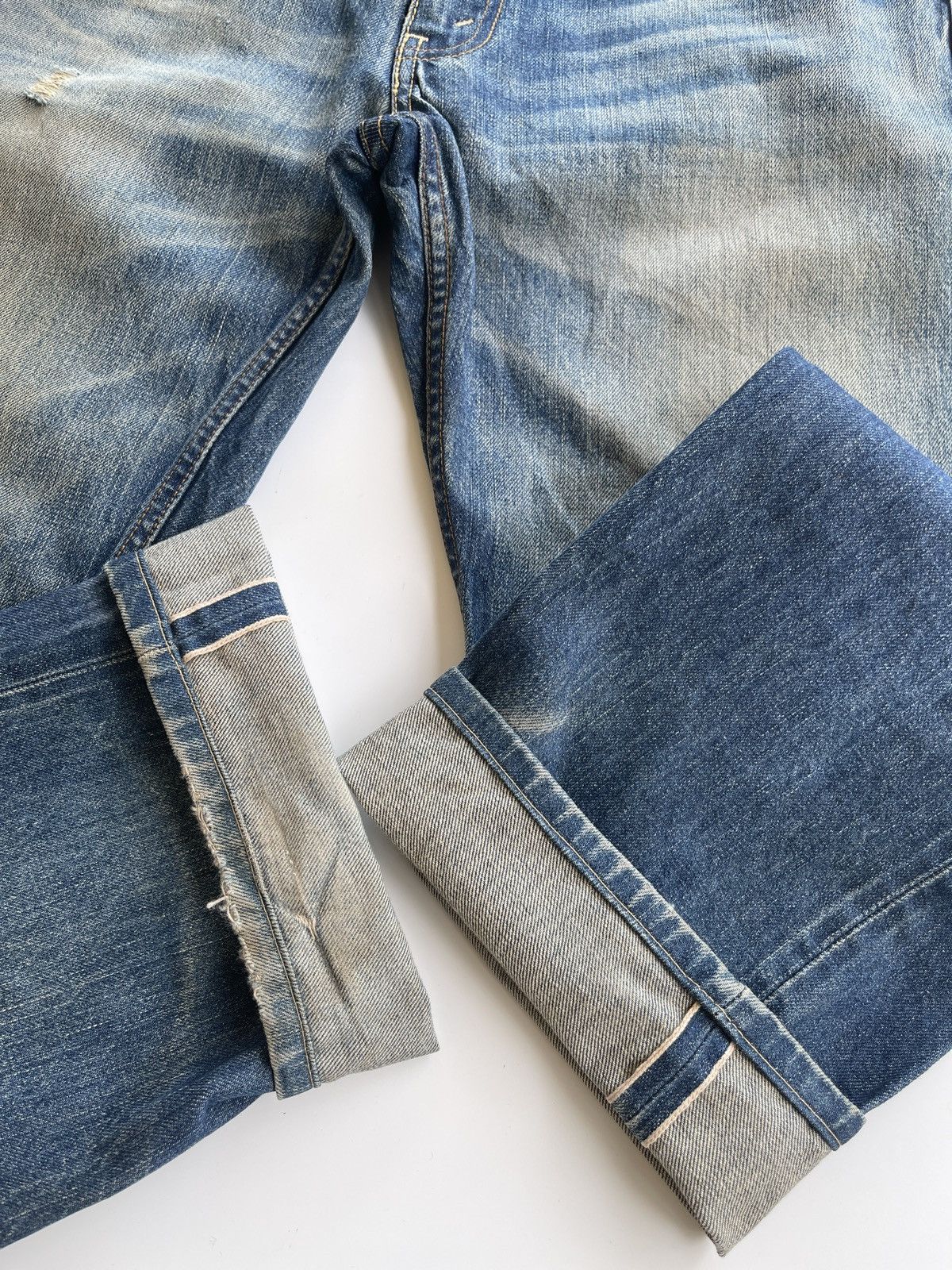 Levi's Vintage Clothing Vintage Levis 502 Japan Selvedge Distressed Denim Size US 30 / EU 46 - 6 Thumbnail