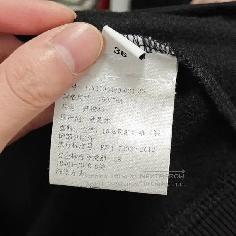 Givenchy Givenchy Black Cotton Women's Jacket . Size L / US 10 / IT 46 - 6 Thumbnail