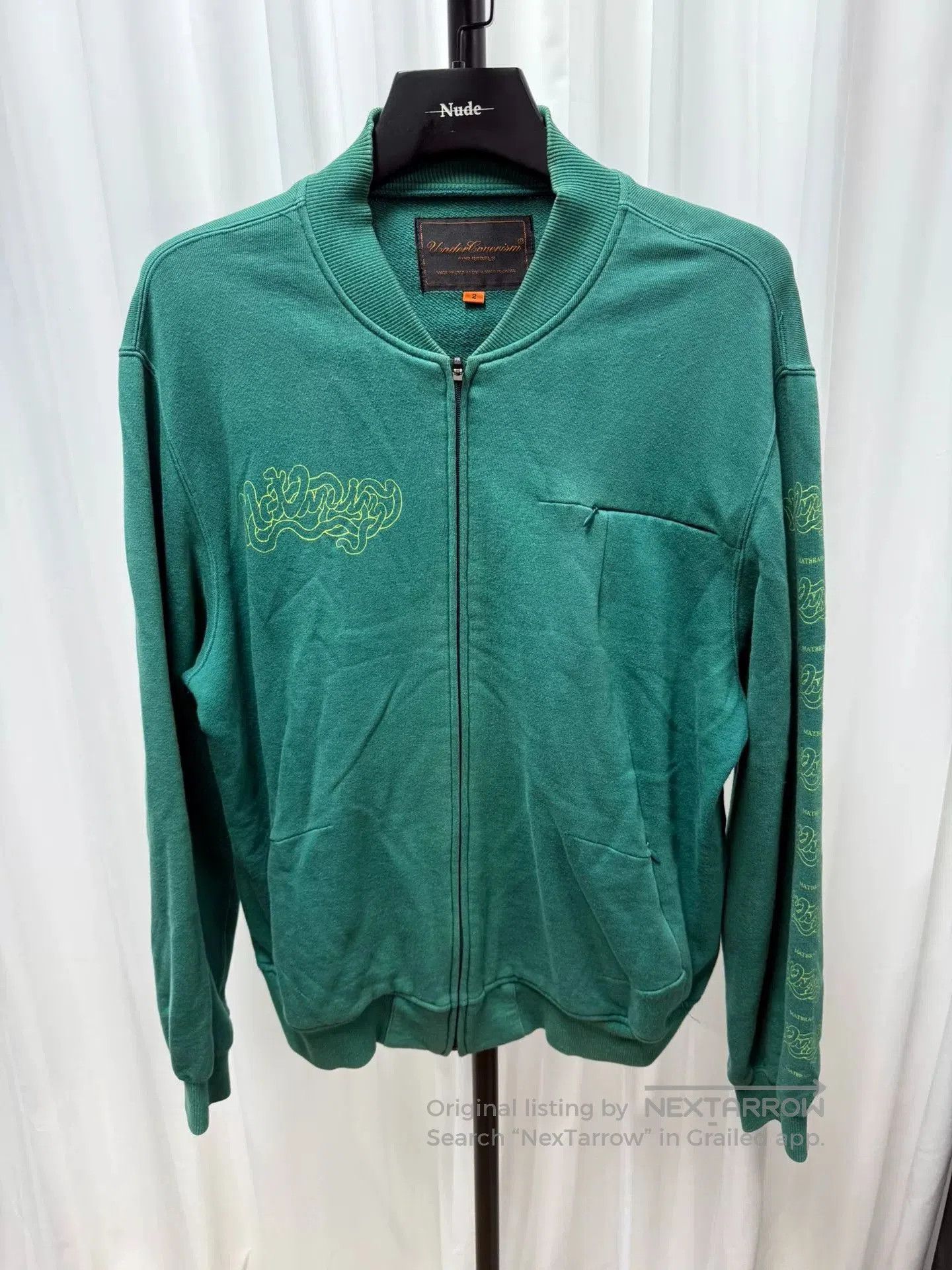 Comme des Garcons Homme Plus undercover cotton jacket with unique graphic design. Size US L / EU 52-54 / 3 - 2 Thumbnail