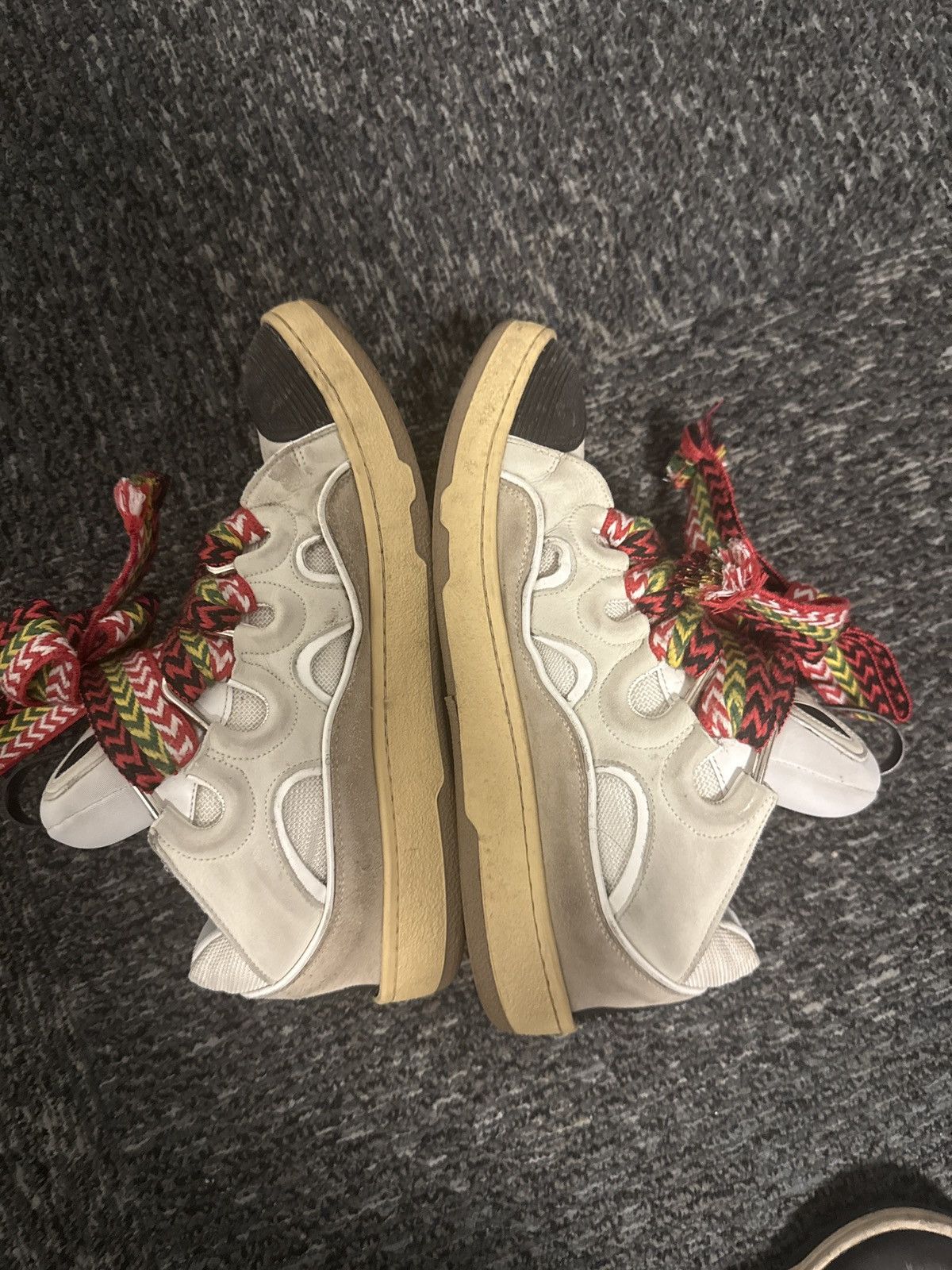 Lanvin Lanvin white Curb Sneakers Size US 9.5 / EU 42-43 - 7 Thumbnail