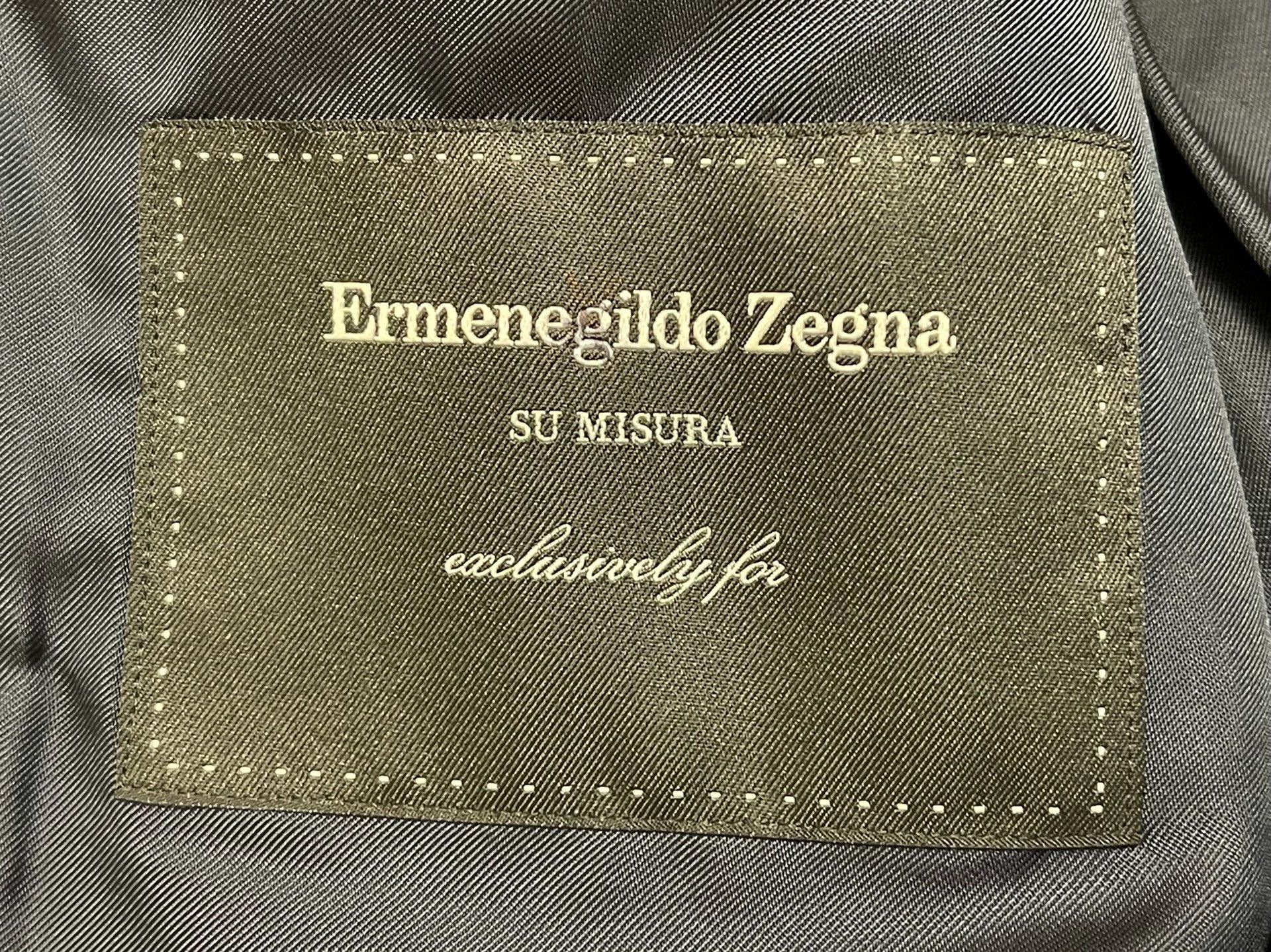 Ermenegildo Zegna Ermenegildo Zegna suit men's 48 blue check new with tags Size 48R - 4 Thumbnail
