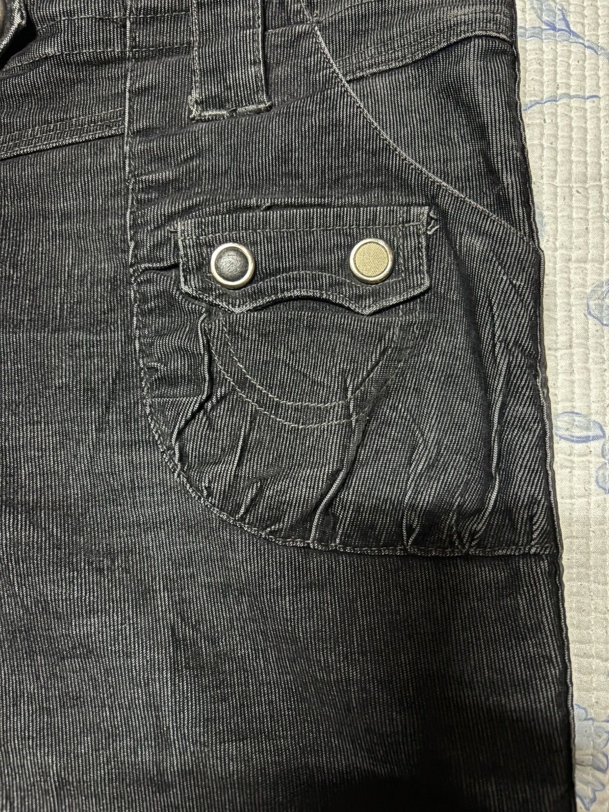 Vintage Li Jion Streetwear Flared Denim Size US 29 - 13 Thumbnail