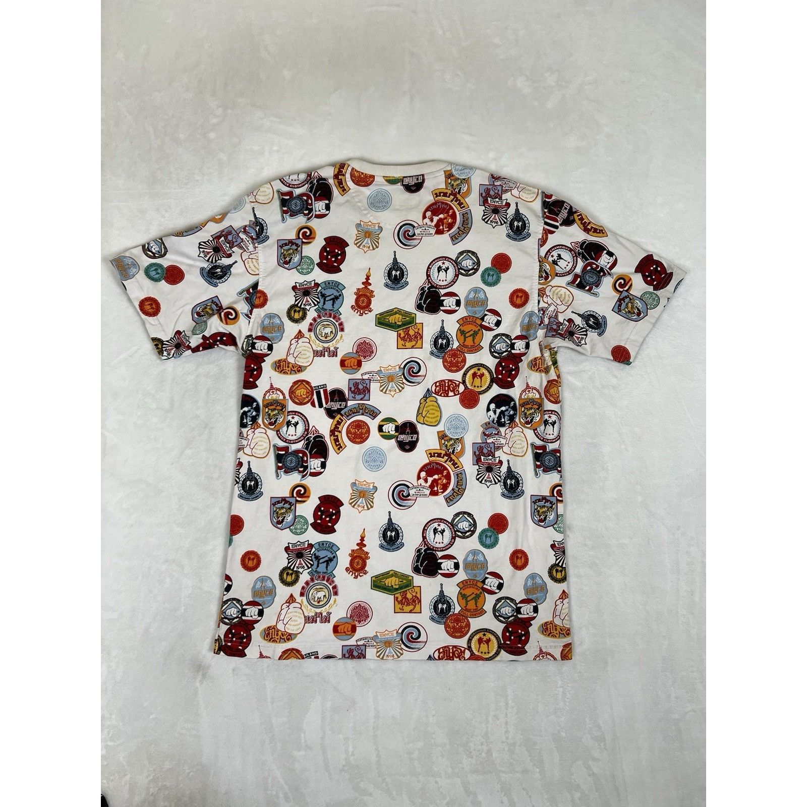 Enyce Vintage Enyce T-Shirt Y2K All Over Print Size XL Boxing Size US XL / EU 56 / 4 - 9 Thumbnail